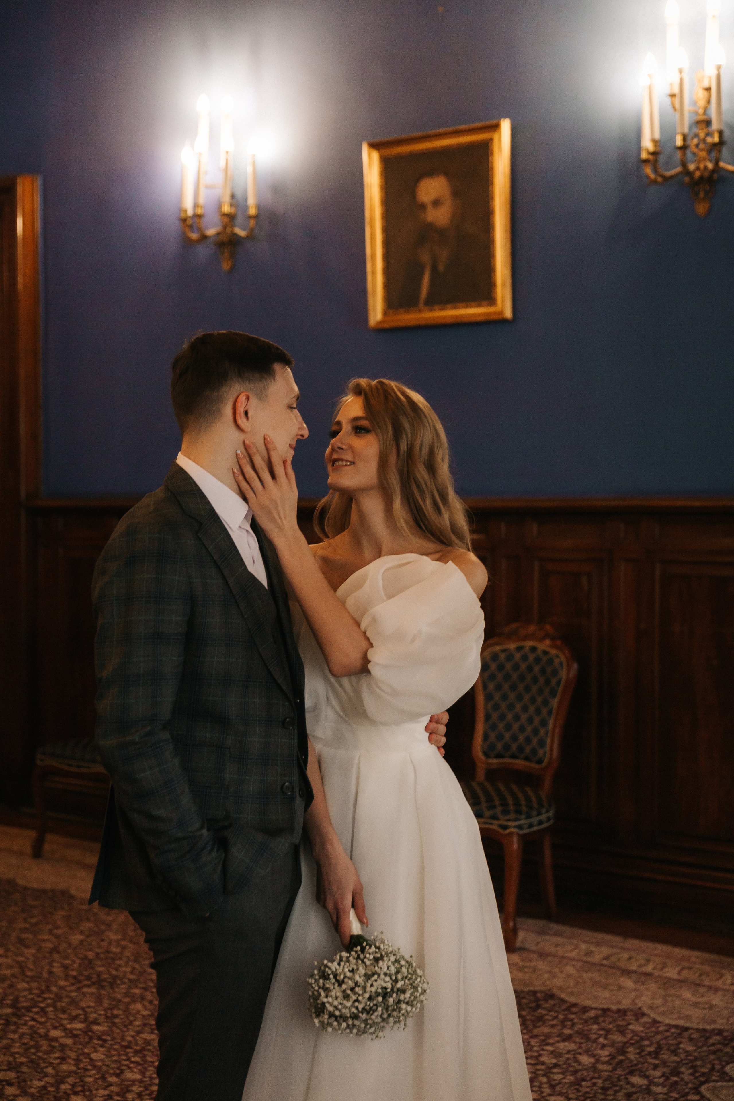 ДВОРЕЦ № 1 | Март, Исаакий, Английская набережная. Свадебный фотограф в Санкт-Петербурге Полина Корзухина