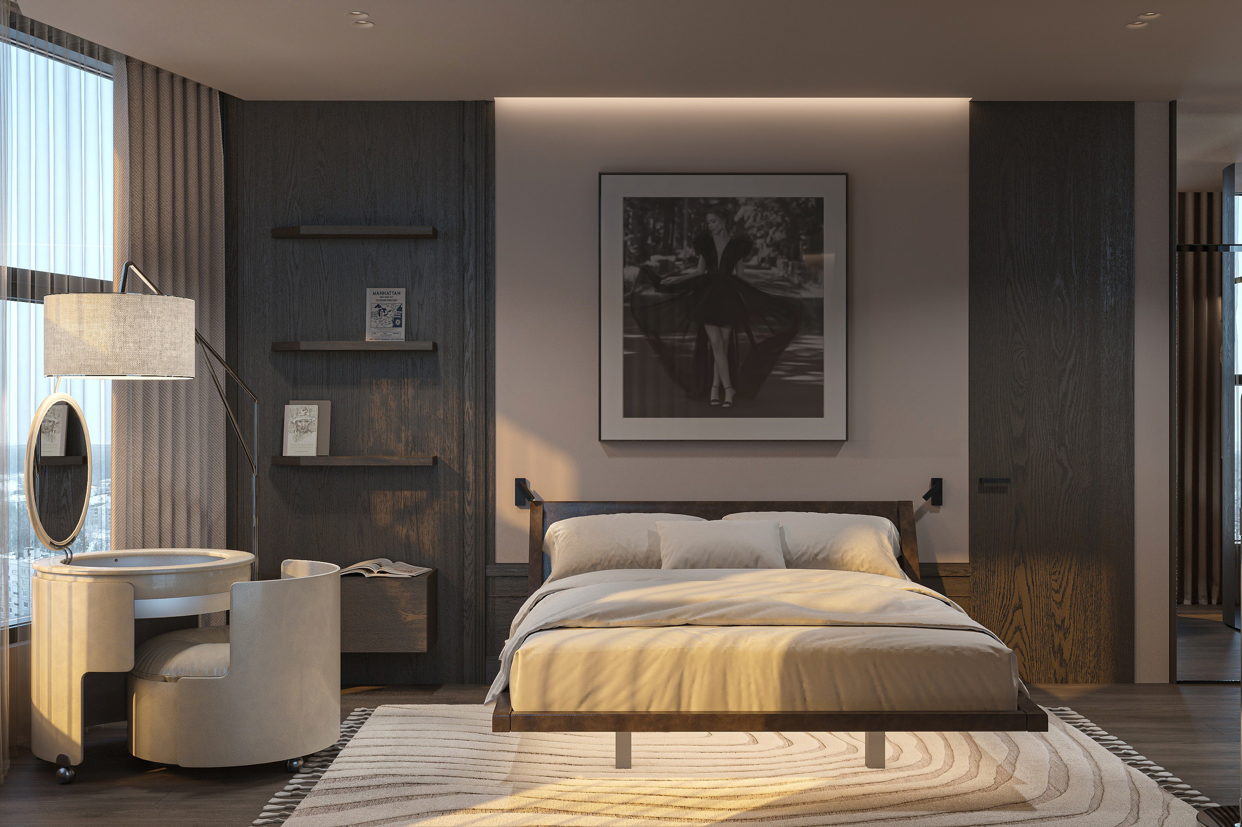 Кв 70 м² ЖК WOW г. МОсква. Ксения. 3D‑визуализатор