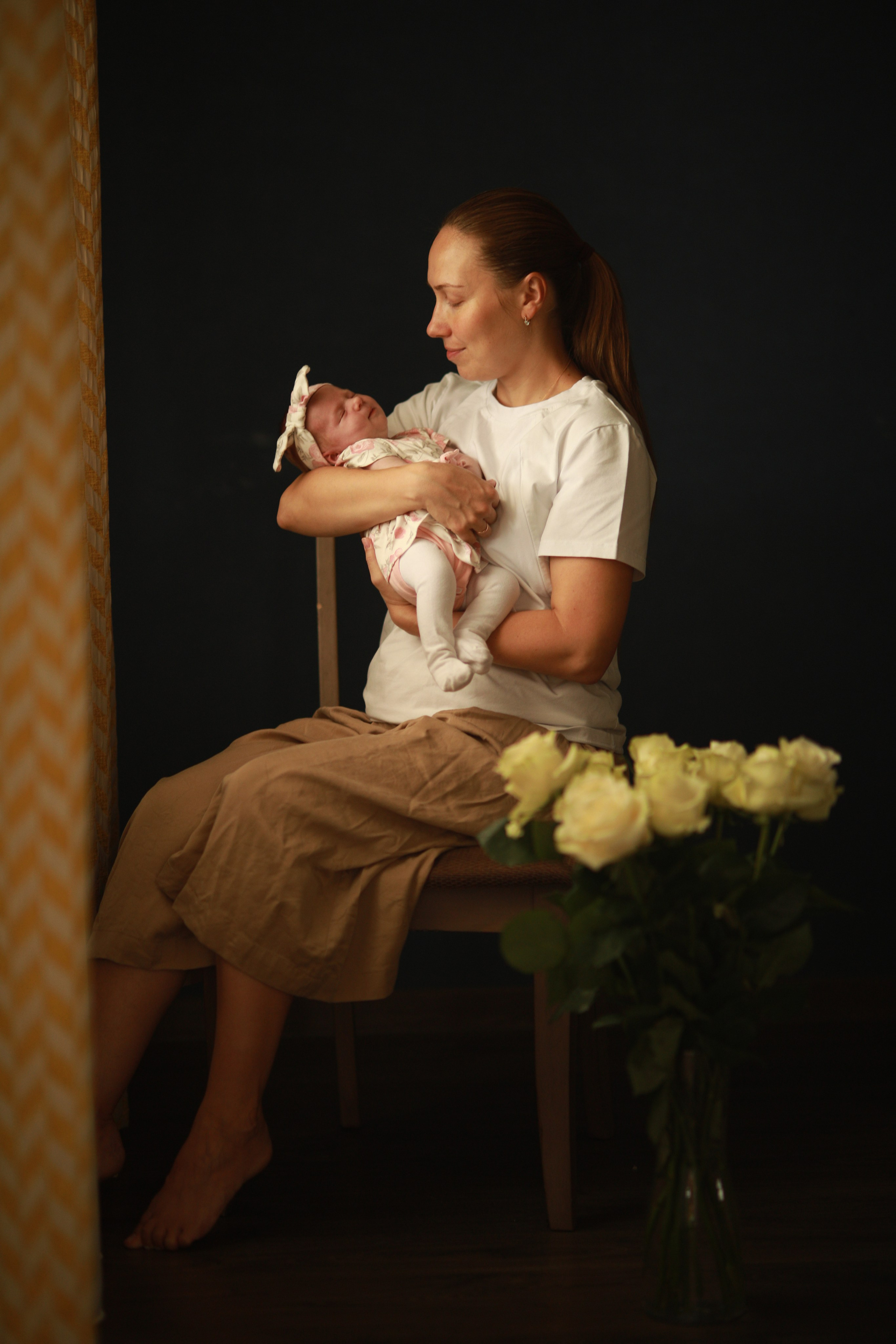 Первые объятия. Фотограф Юлия Рязанова Москва семейный и детский