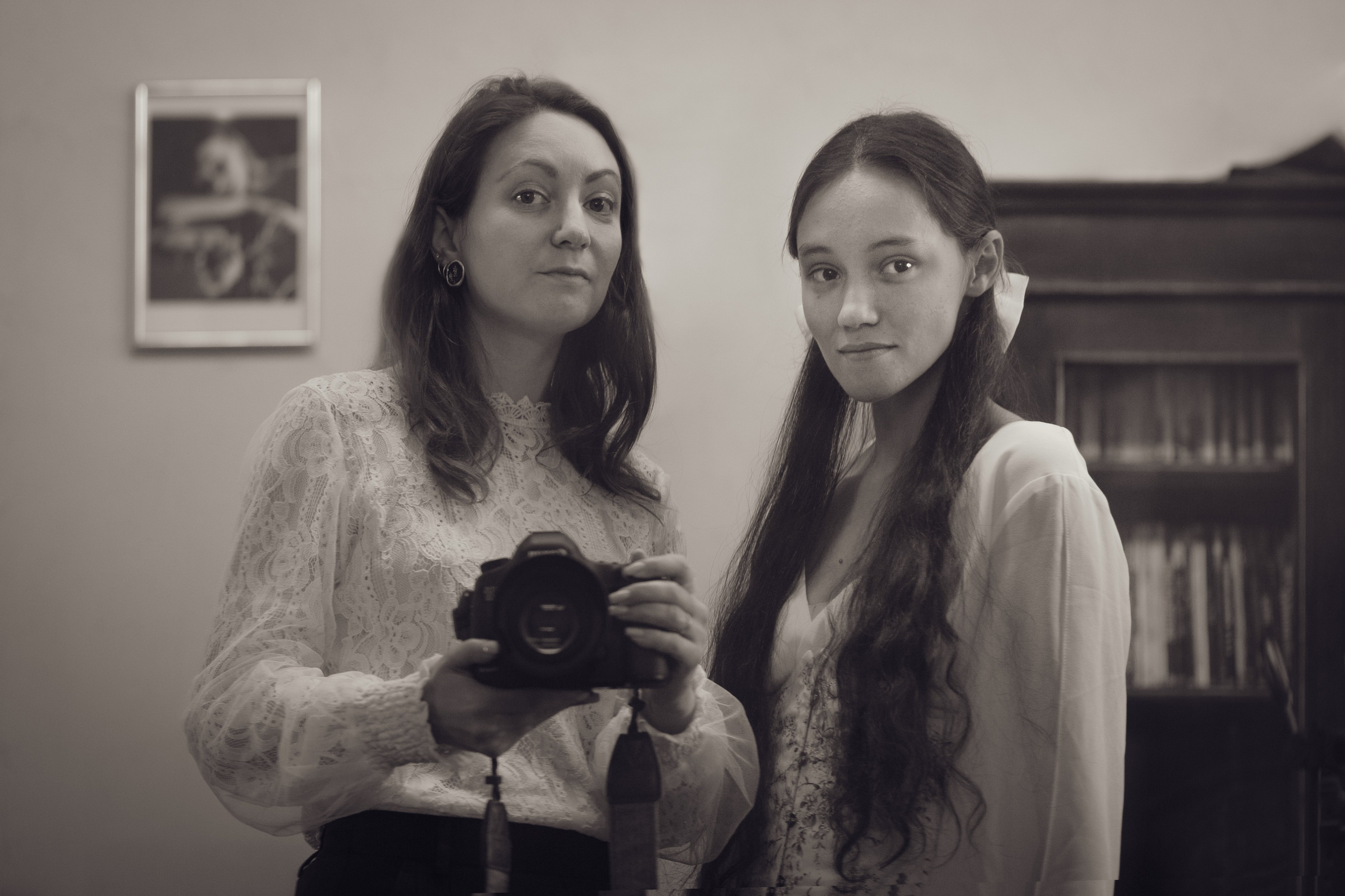 Татьяна в винтажном зале. Фотограф в Новосибирске Краснова Евгения