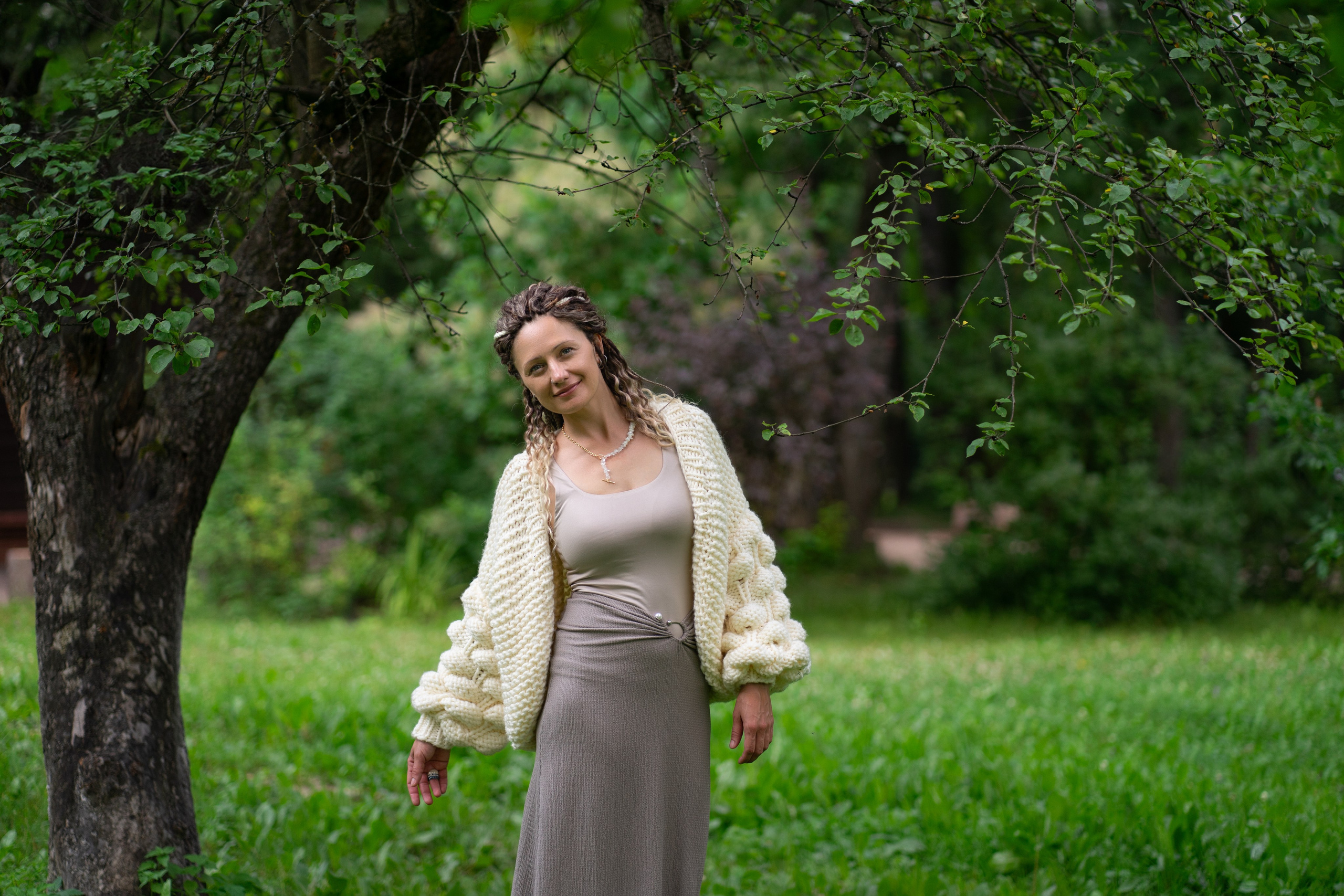 Анна —лесная нимфа. Фотограф Светлана Белоусова