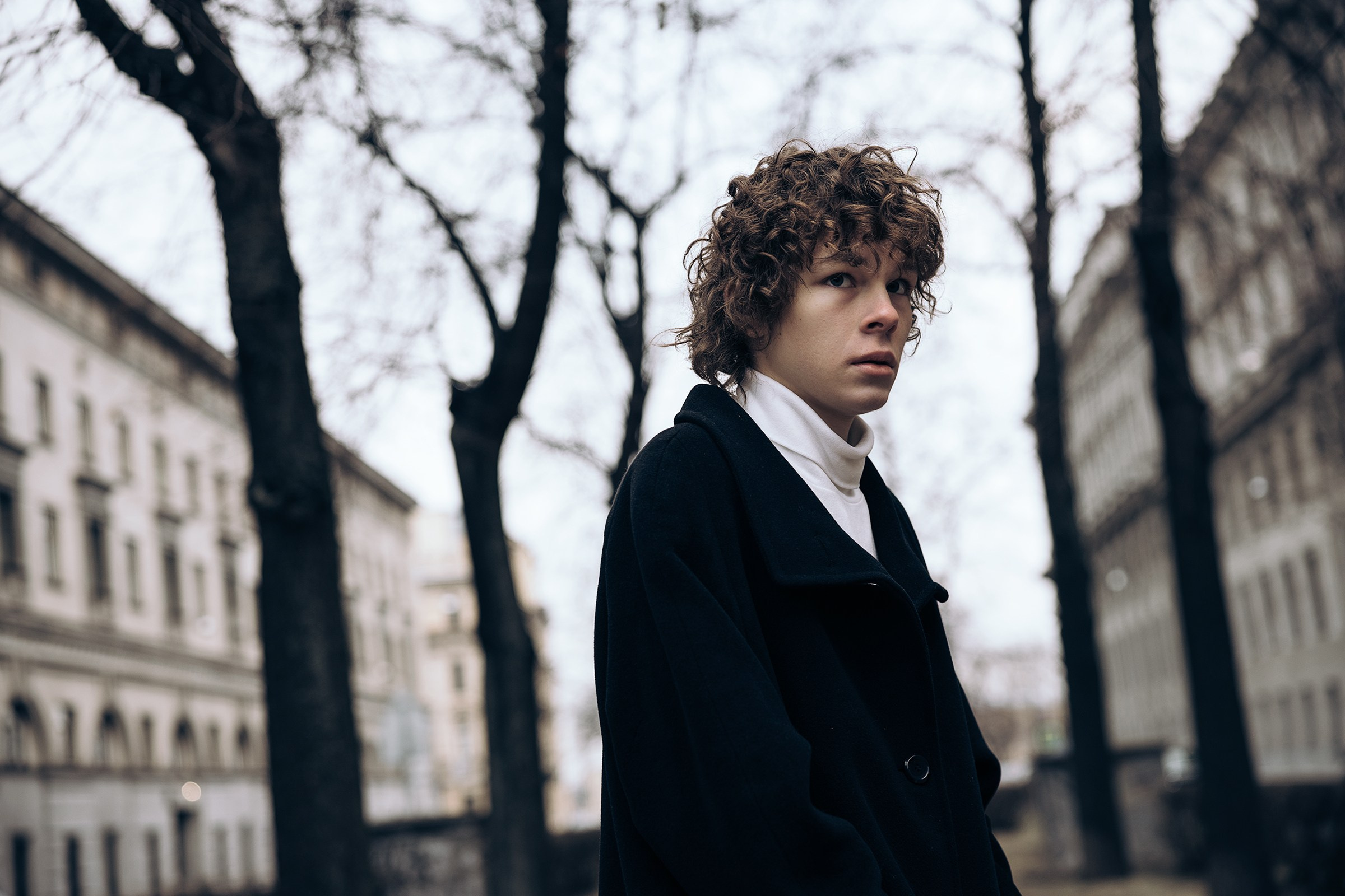 Портрет юноши в саду