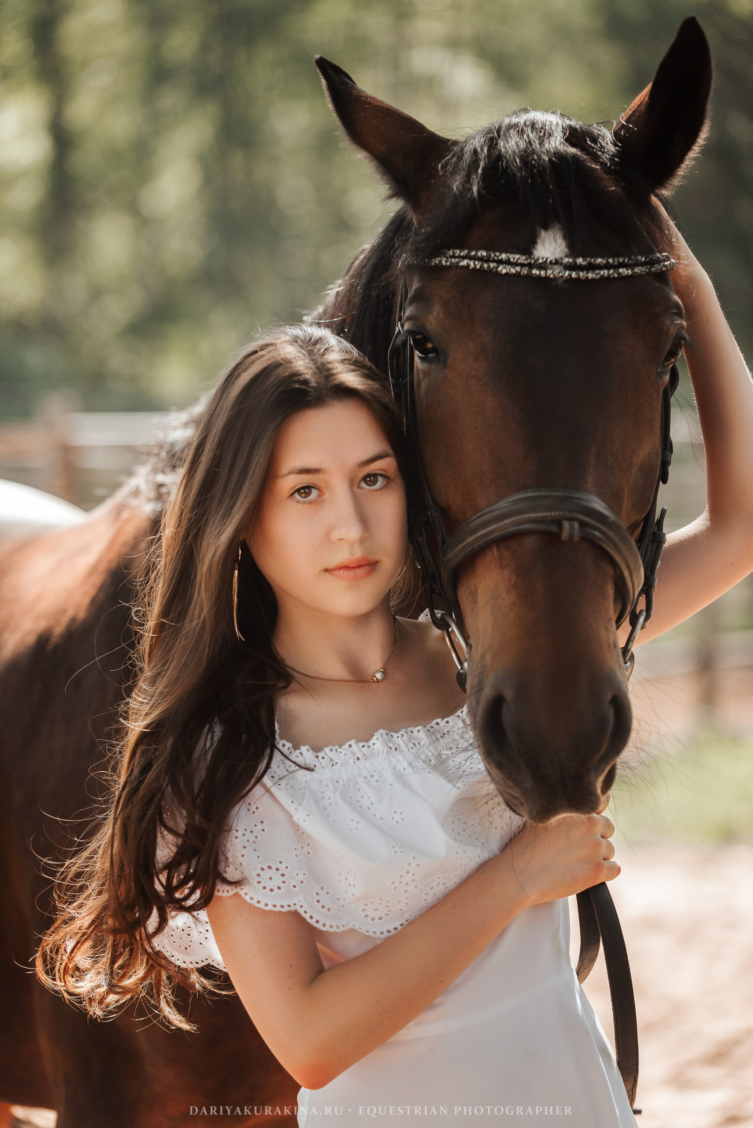 Полина и Заправа. Конный фотограф Куракина Дарья • Фотосессии с лошадьми