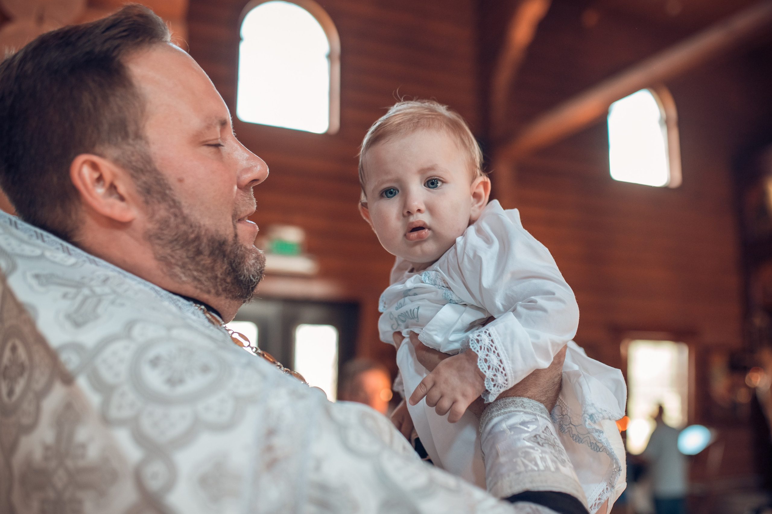 Крещение Леонида. Екатерина Крапивина фотограф церковных Таинств в Нижний Новгороде