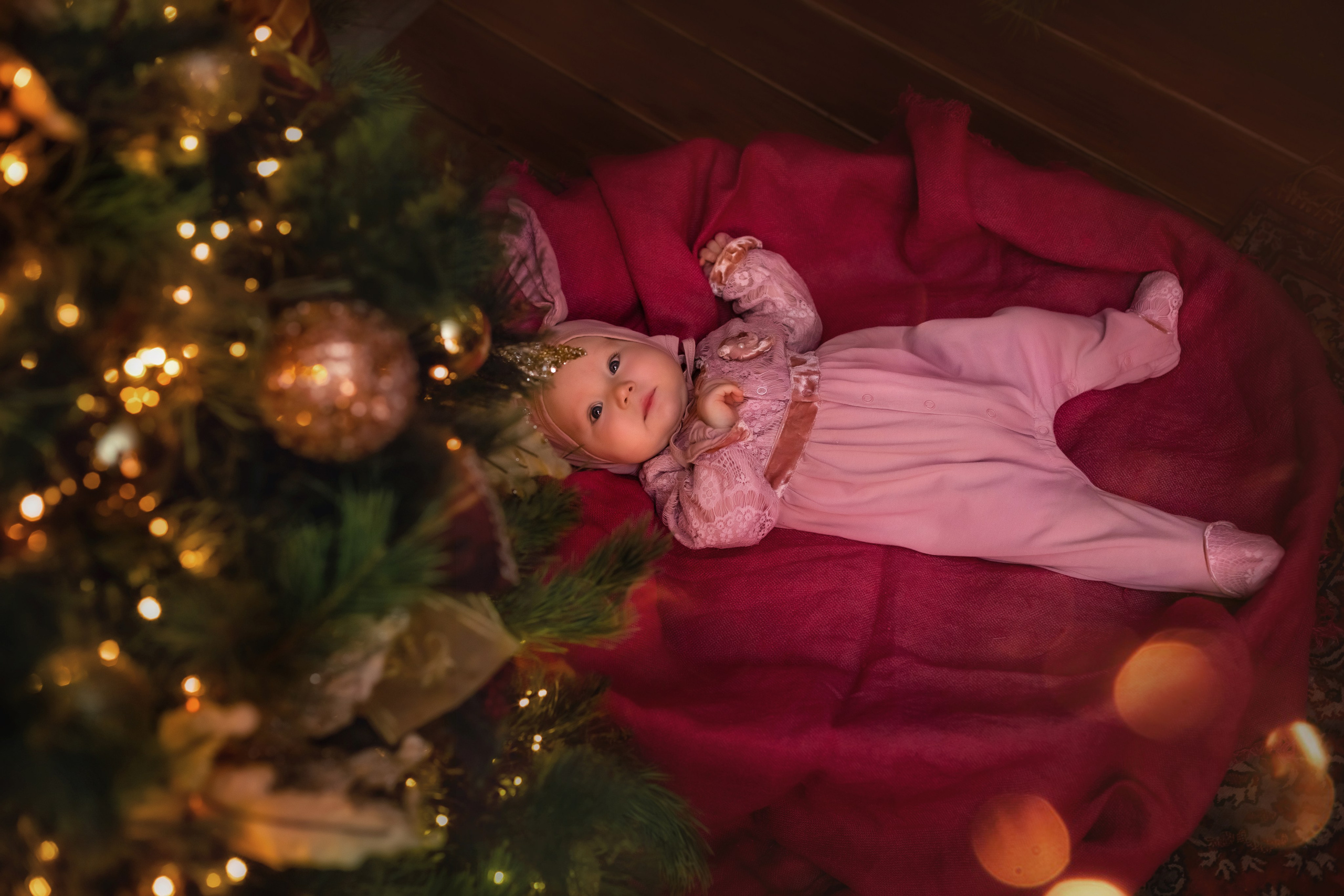 Илья, Таисия, Алиса. Новогодняя. Семейный и детский фотограф в Екатеринбурге Оксана Пипкина