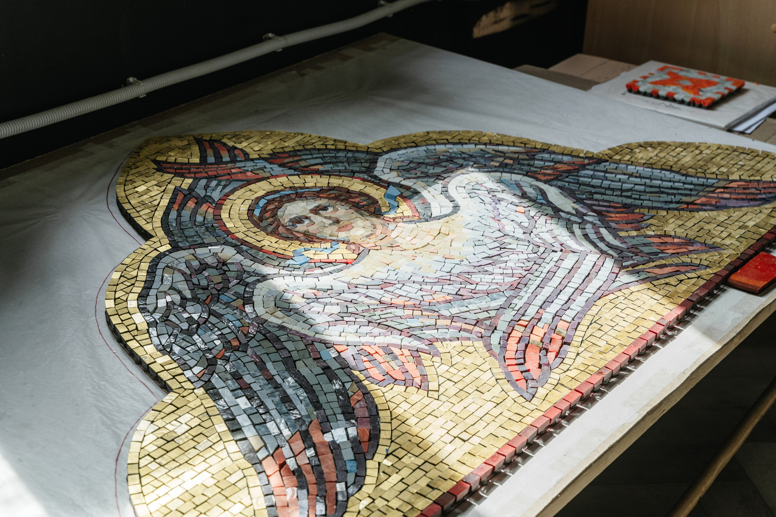 Процесс работы. Витраж и мозаика на заказ в Санкт-Петербурге