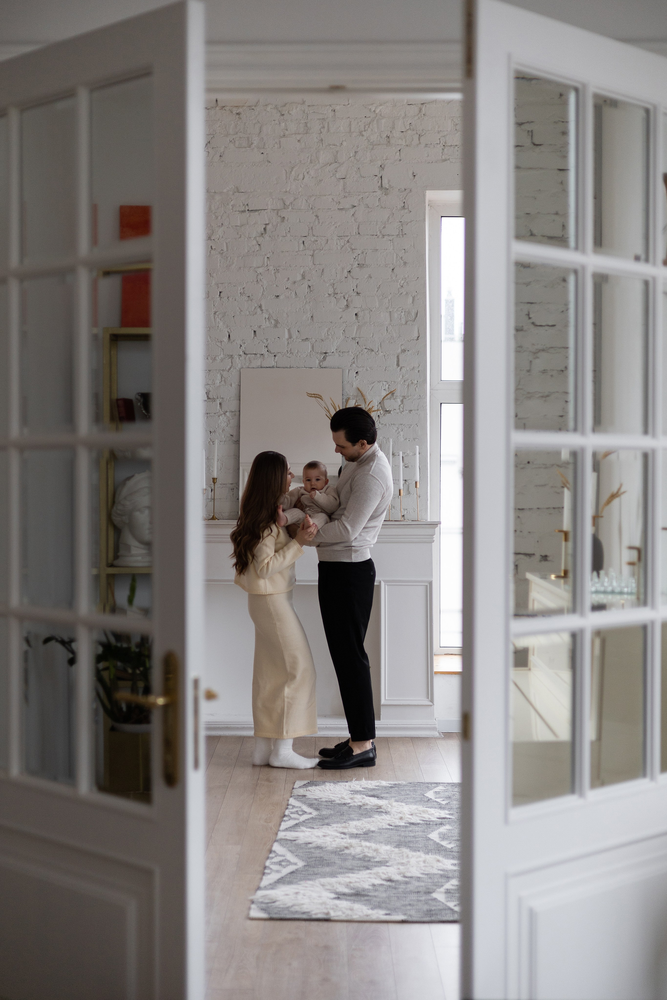 Студийные семейные. Фотограф в Москве Таша Логинова