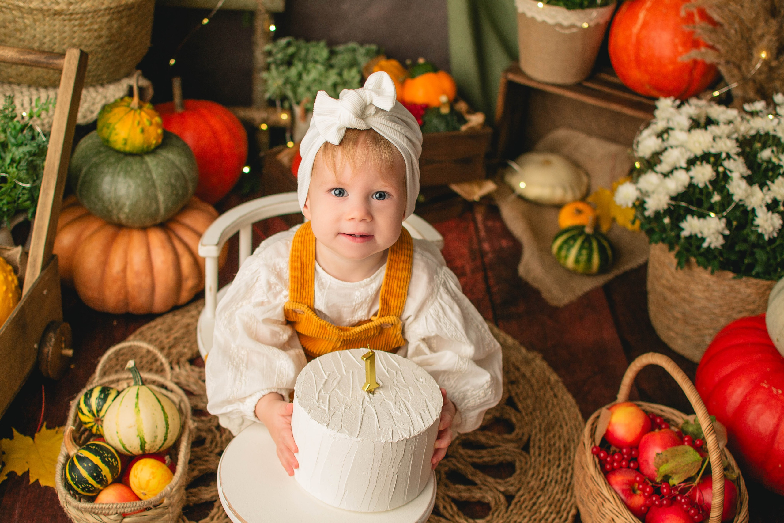 ОСЕННИЙ С ТЫКВАМИ 2024. Фотограф новорождённых в Санкт-Петербурге Наталья Булгакова