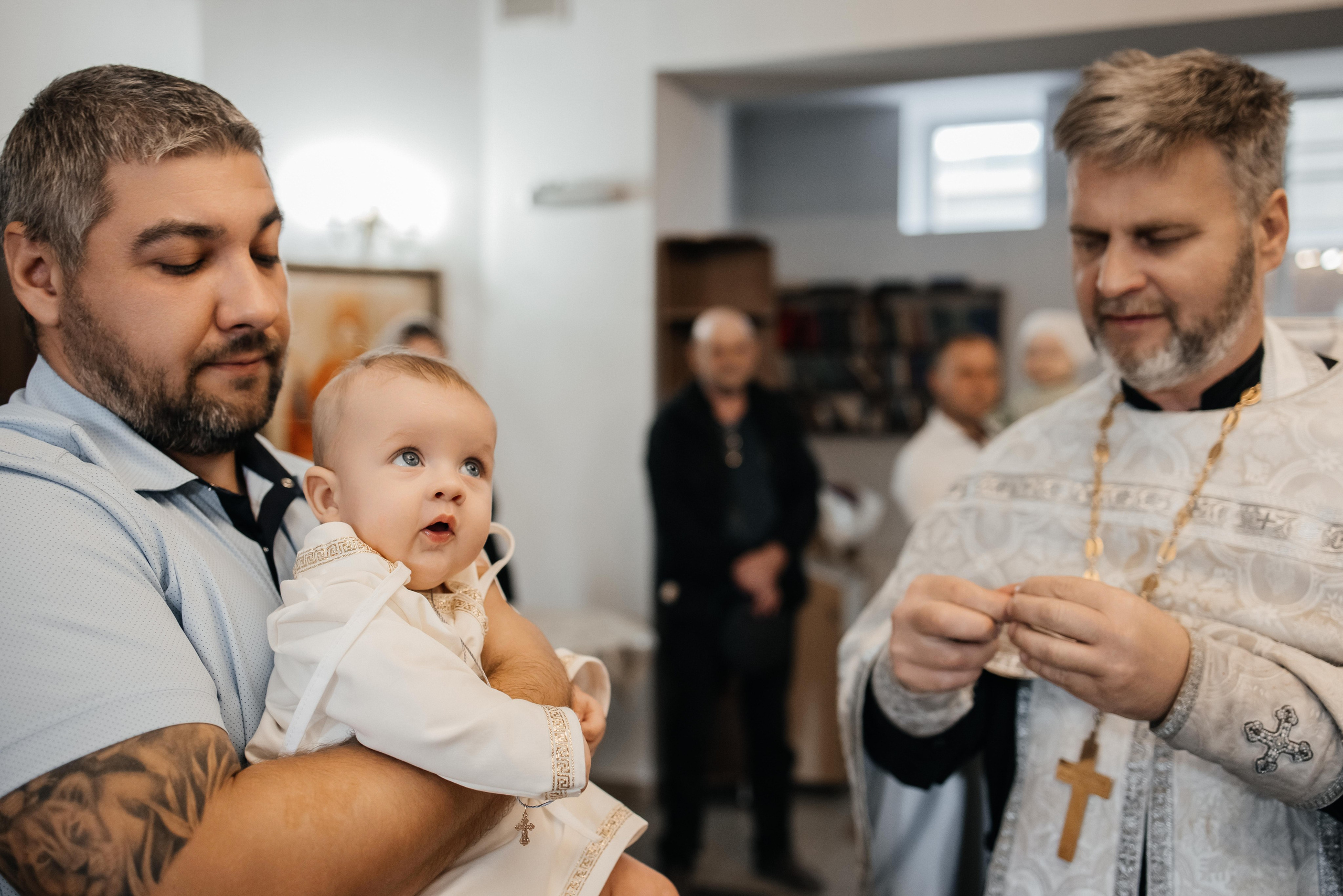 Крещение Ромы. Свадебный и семейный фотограф Яна Стражева. Волгоград, Москва
