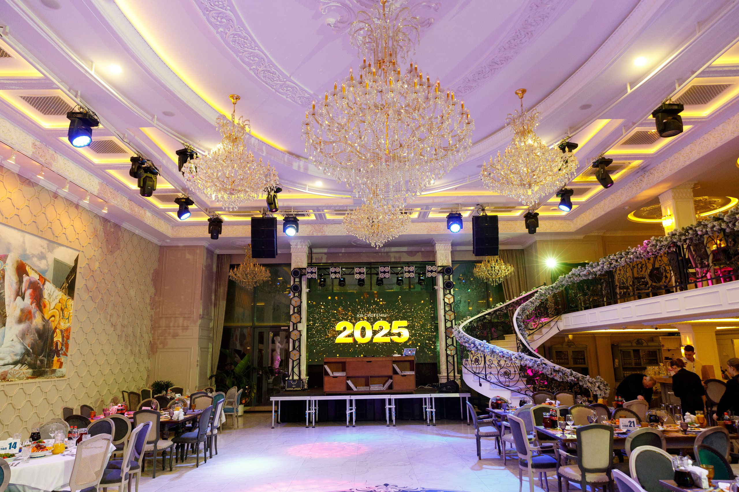 Новогодний корпоратив КВ системы. Фотограф Макс Носков