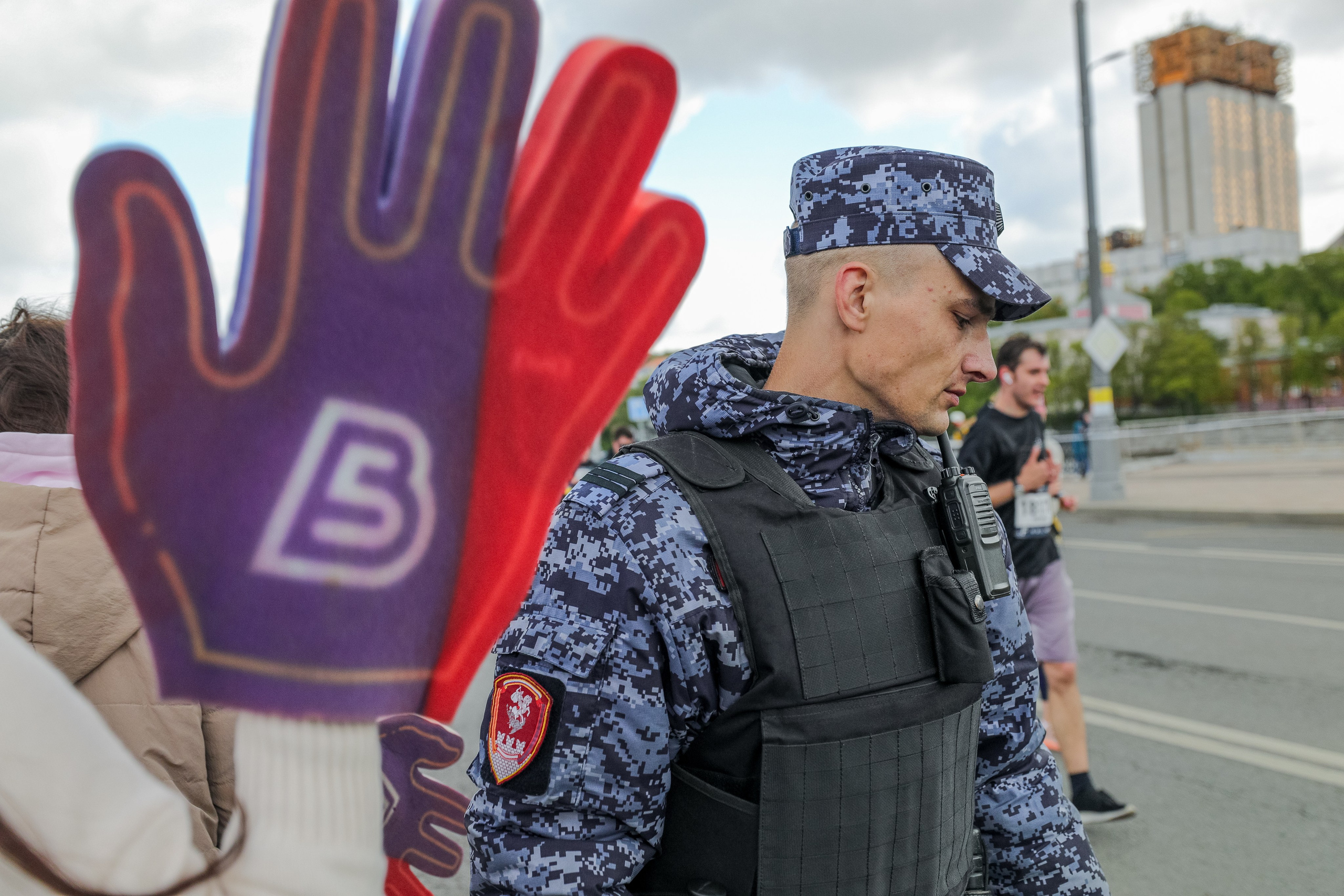 Московский полумарафон 27.04.25. Фотограф Сергей Ловкий