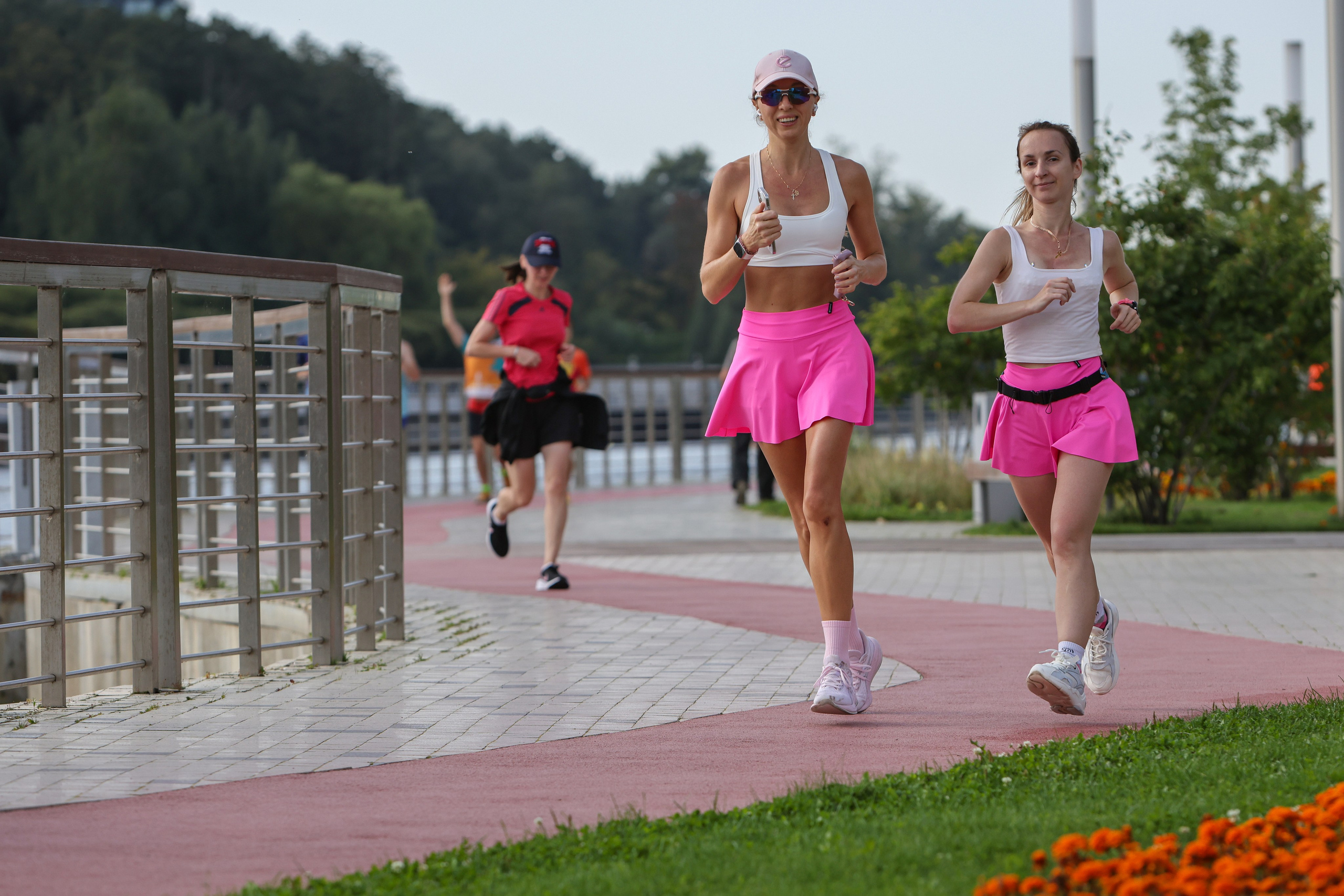 Последний летний старт 5 вёрст Павшинская пойма. Фотограф Сергей Ловкий