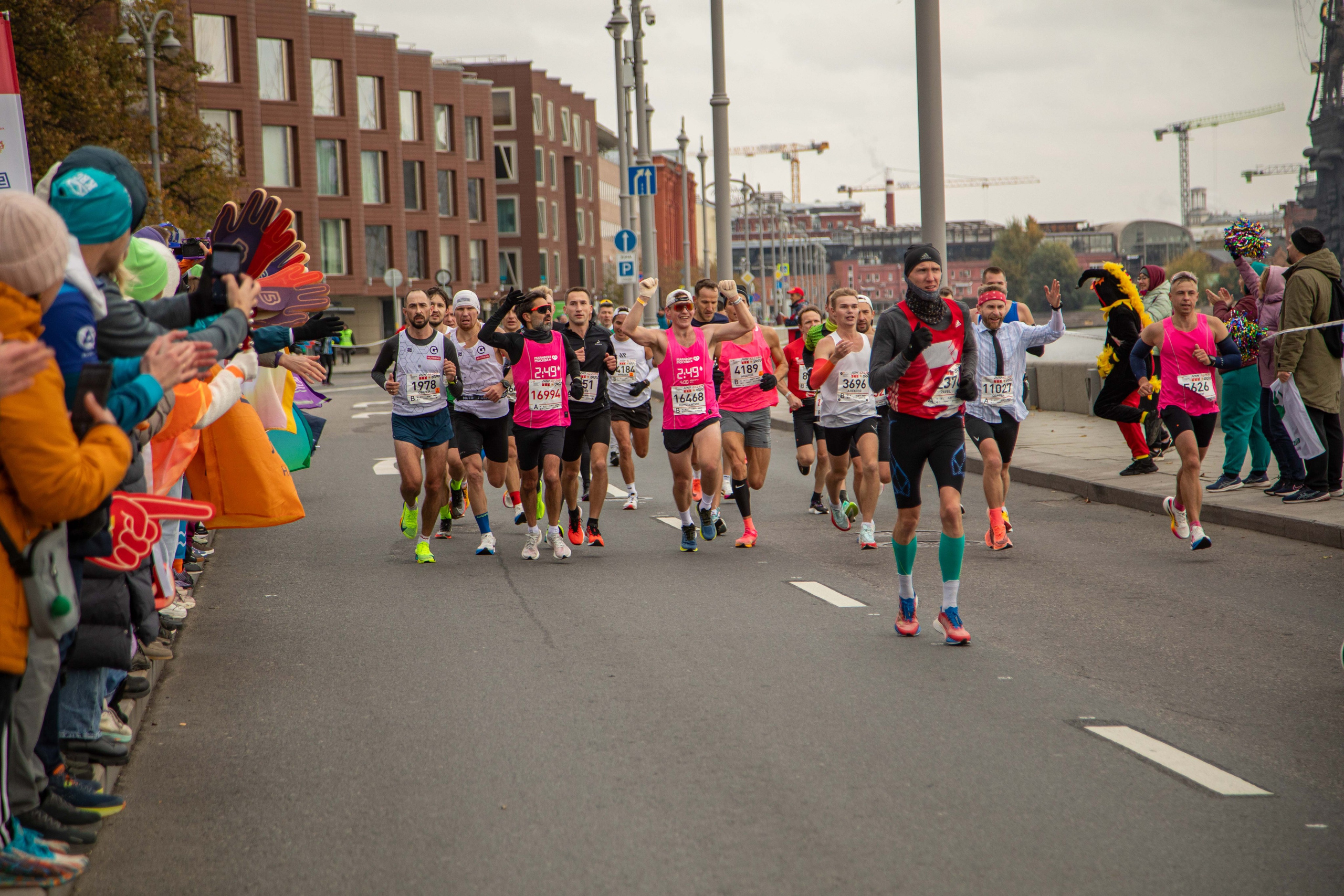 Московский марафон 2024, 13.10.24. Фотограф Сергей Ловкий