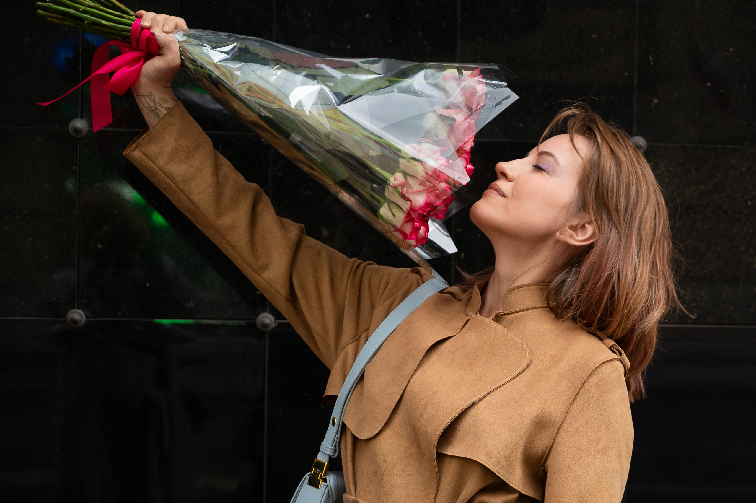 Фотосессия для пары на прогулке по Москве