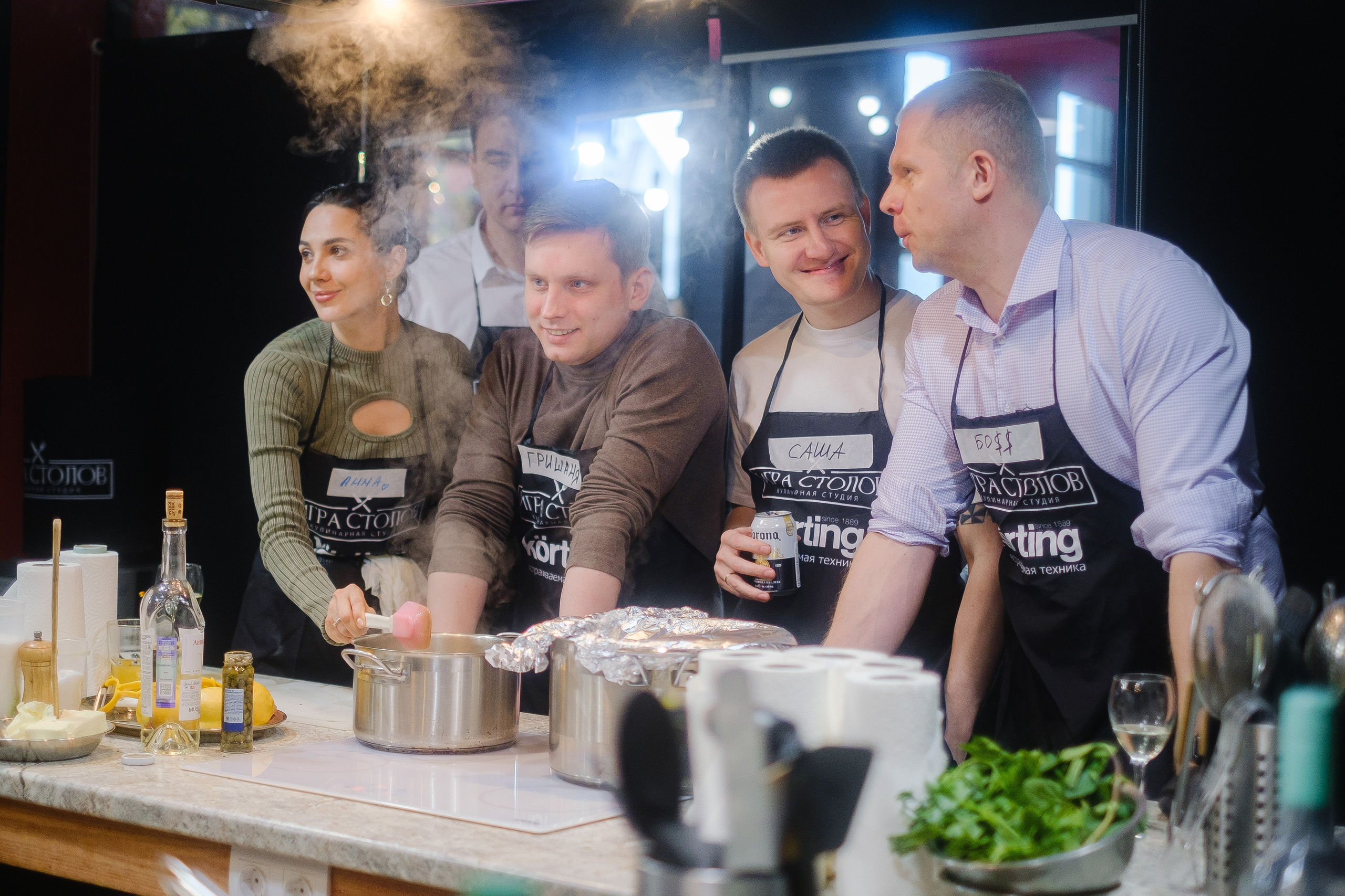 Корпоратив на кулинарном мк. Фотограф Мария Хлебникова Санкт-Петербург Москва