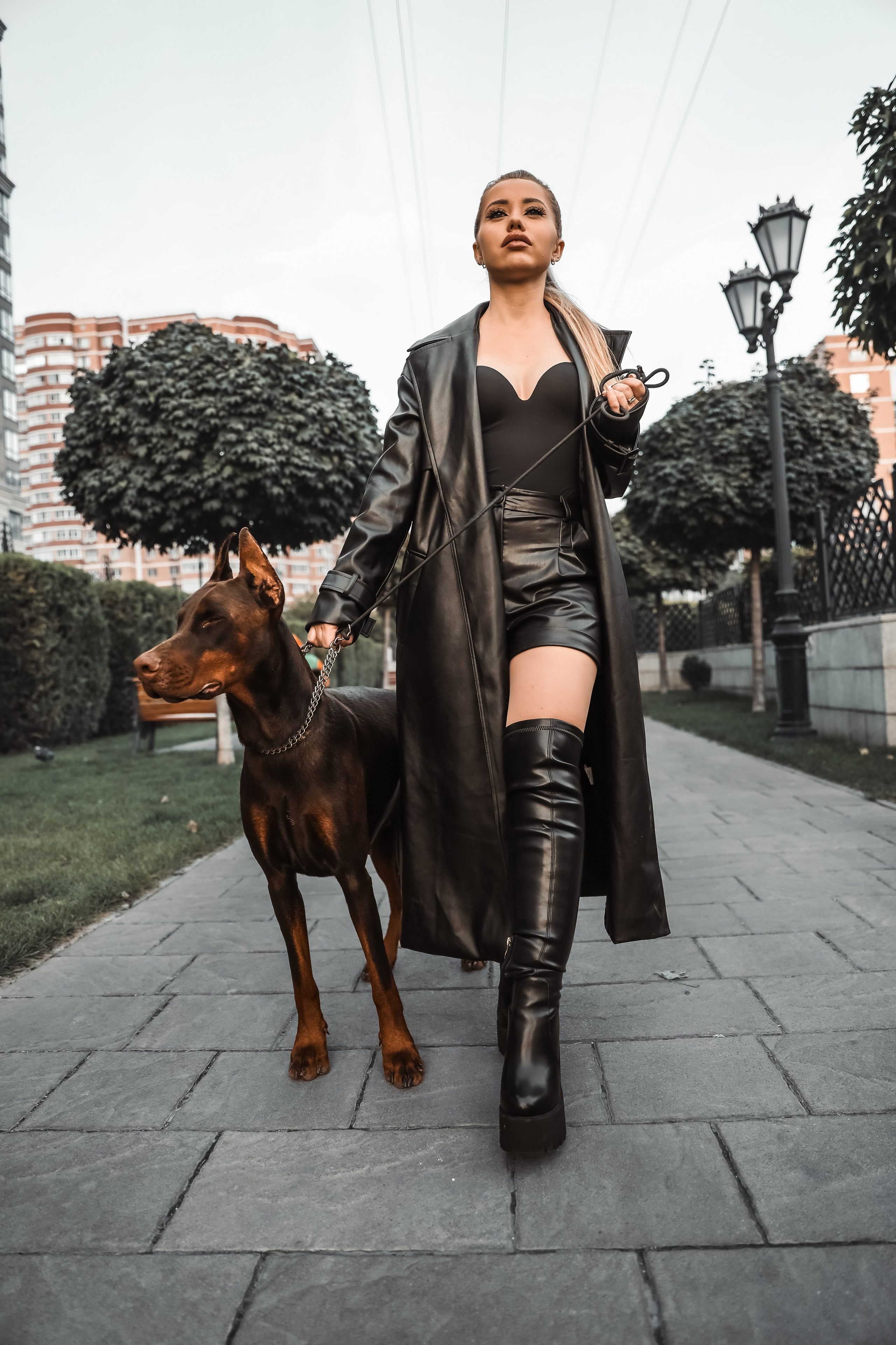 ПРОЕКТ «ДОБЕРМАНЫ». Photographer Viktoriya Markushina «My world throug»