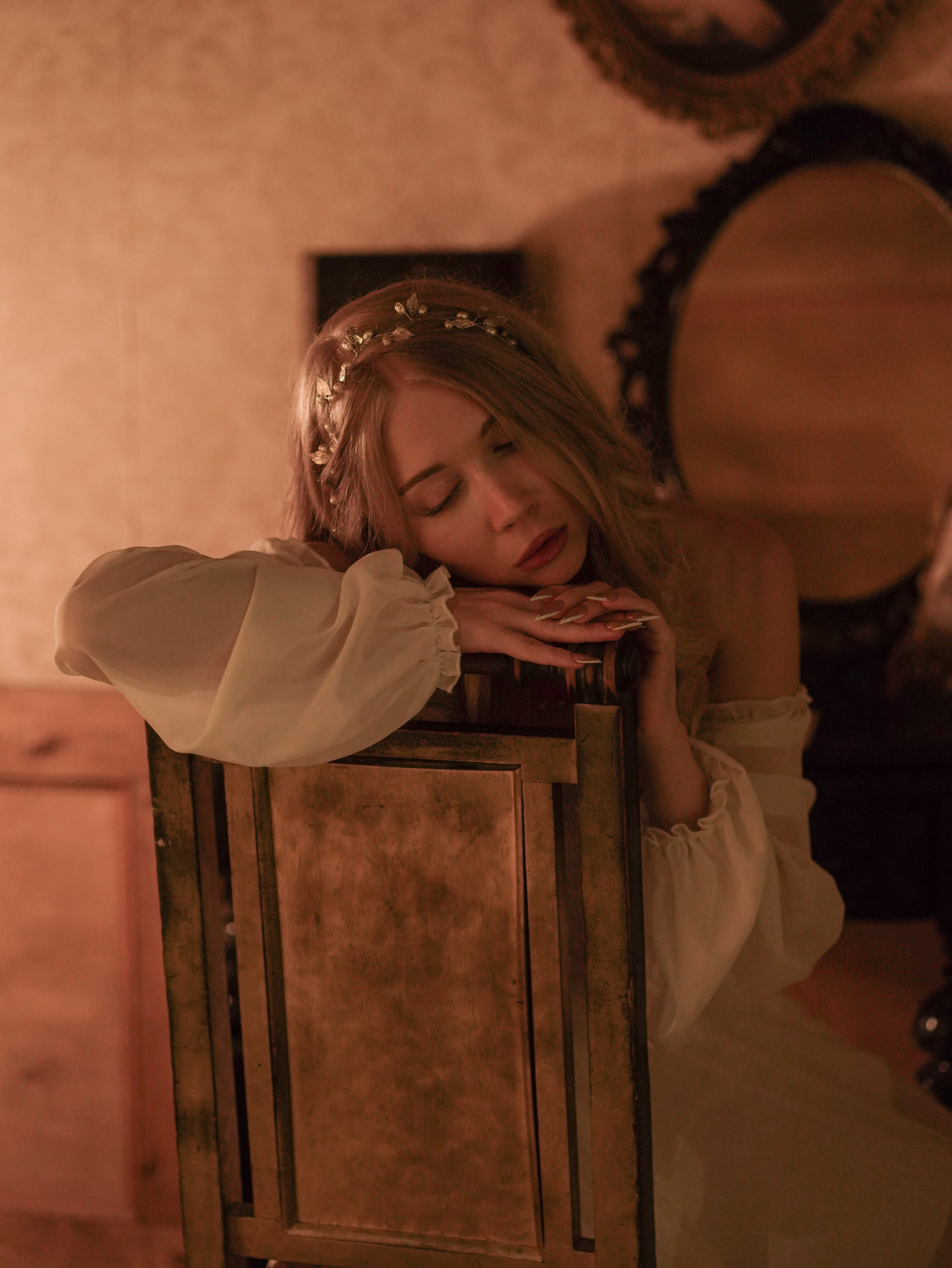 Святочные гадания. Александра Верминская | Винтажный фотограф Санкт-Петербург