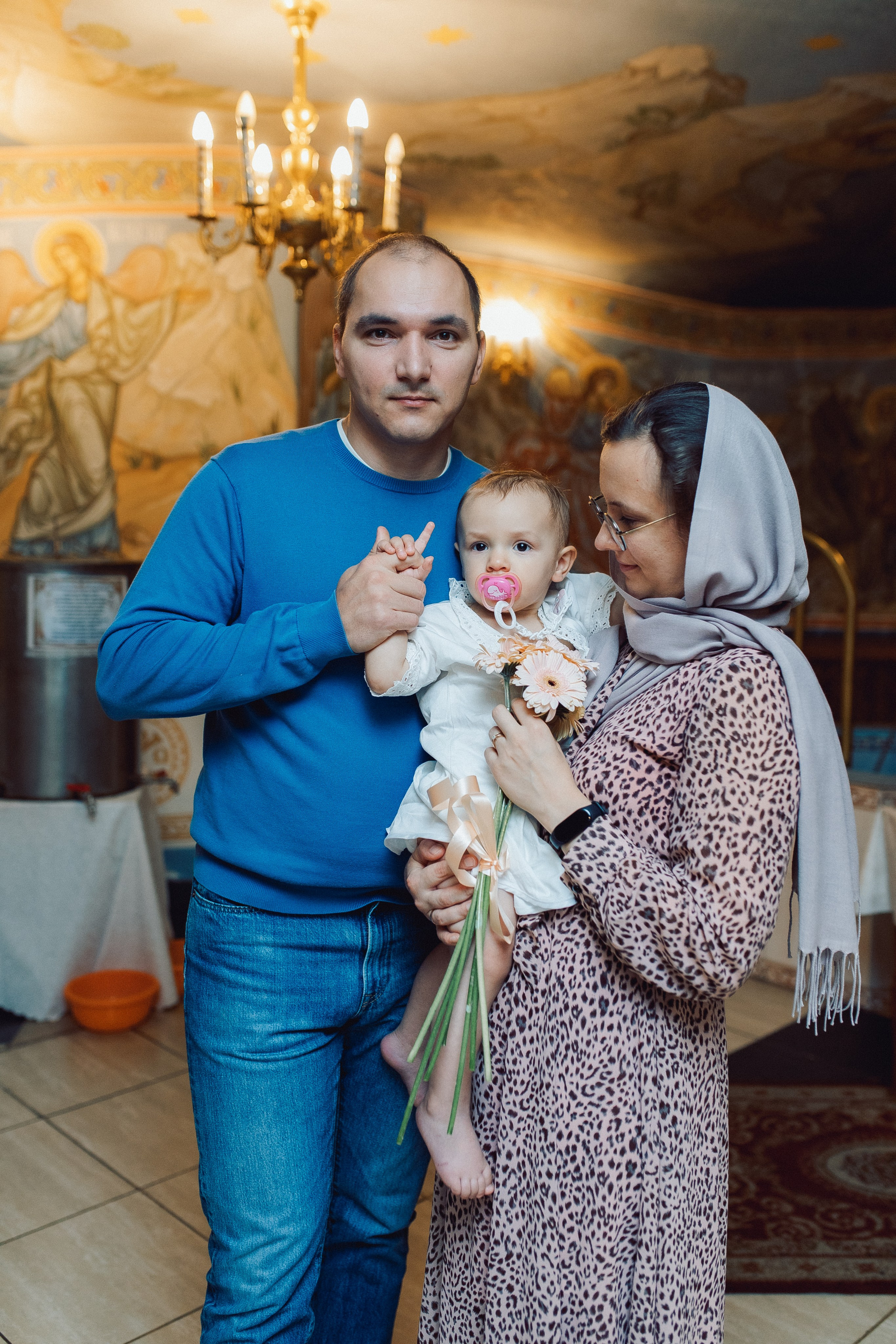 Крещение в Троицком соборе