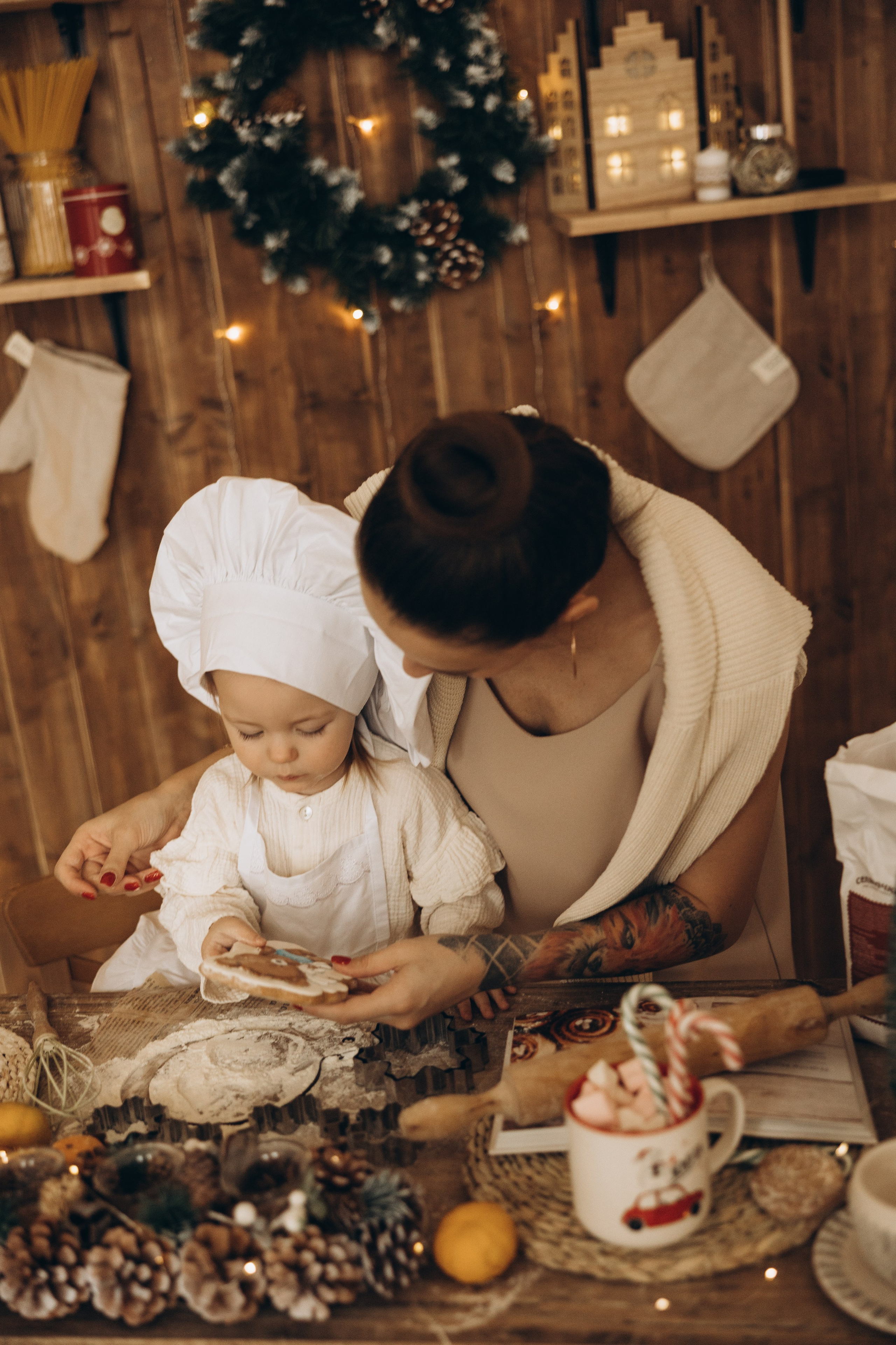 Ольга и Мирослава НГ. Семейный фотограф в Москве Виктория Ястребинская