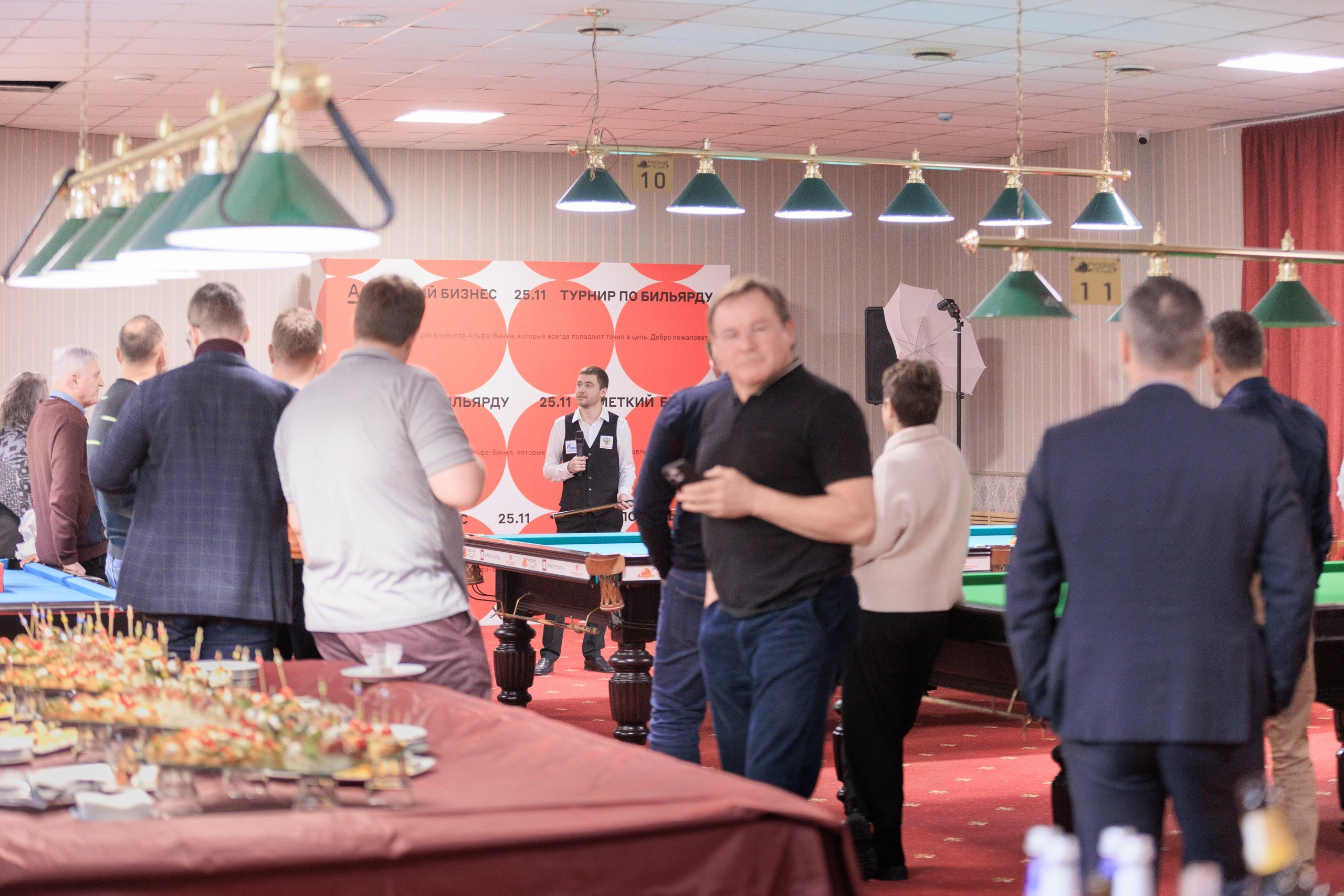 Репортаж с турнира по бильярду. Контент для бизнеса в Екатеринбурге Полдень Медиа