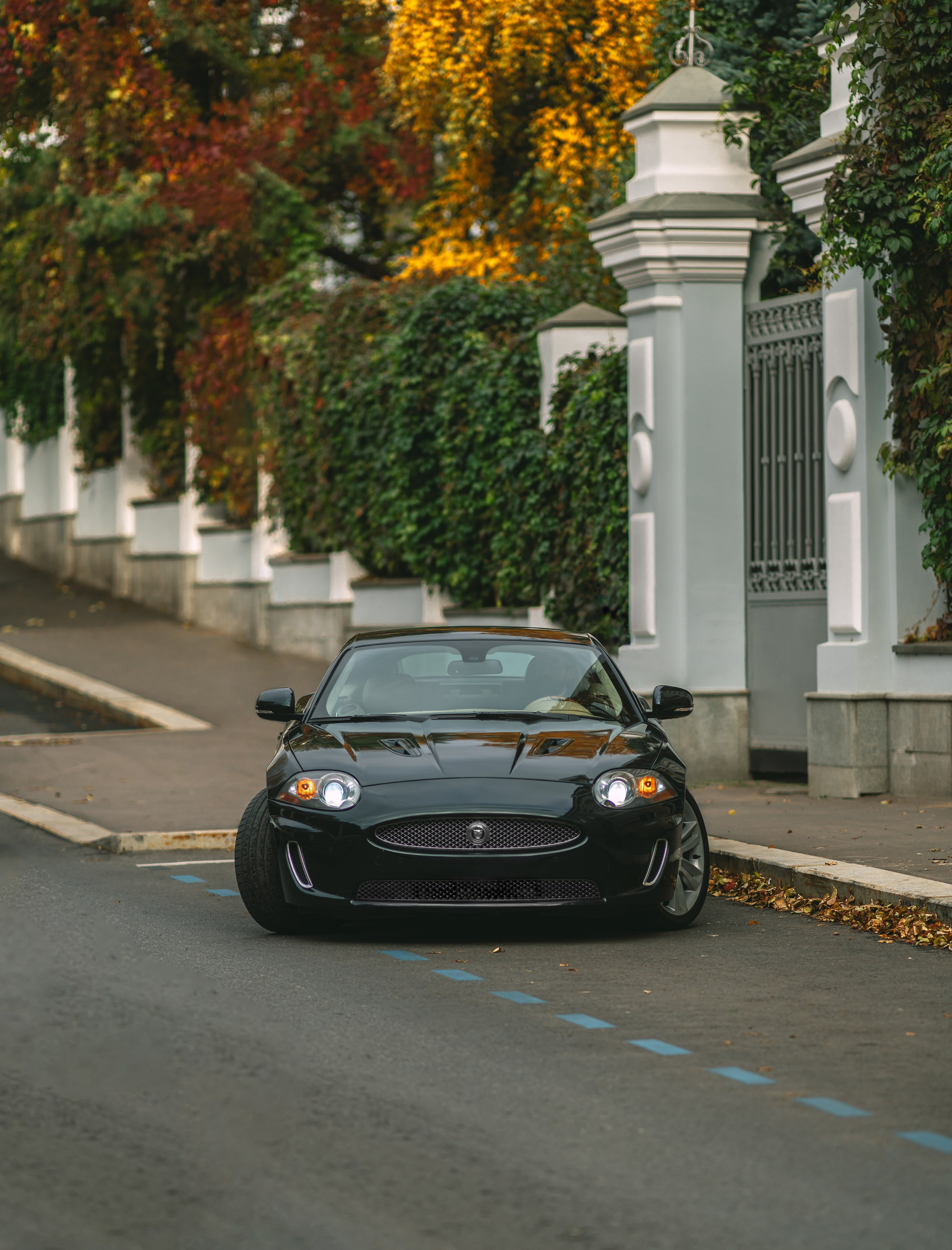 Jaguar XKR в Москве. Жуков Илья  свадебный фотограф в Москве