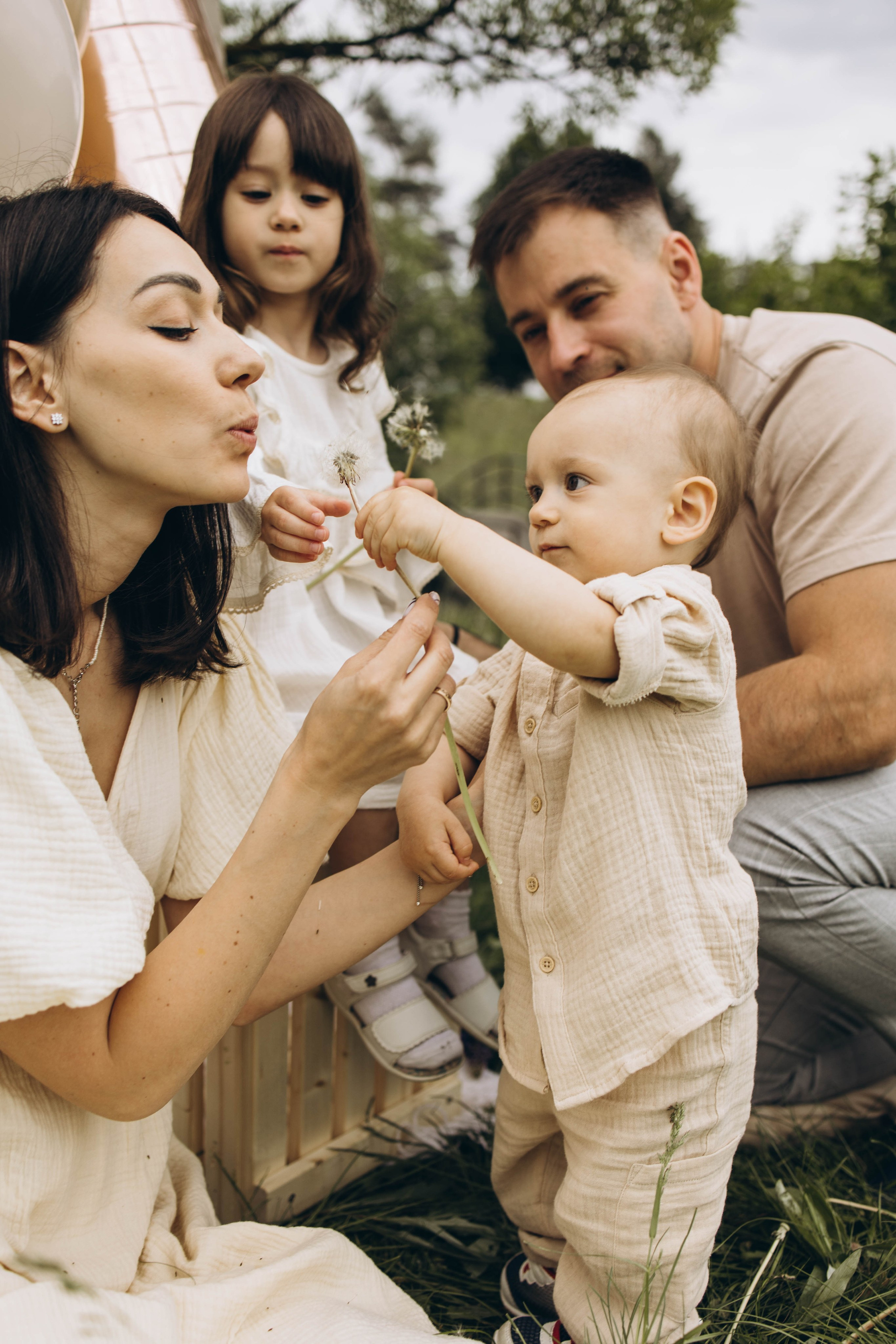 Маша, Женя, Ариана и Мирон. Семейный фотограф в Москве Виктория Ястребинская