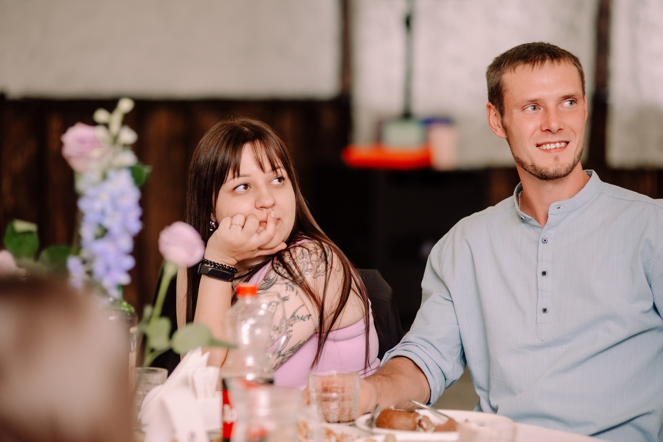 Юля и Саша — душевный банкет. Семейный и свадебный фотограф в Рязани Лиза Голованова