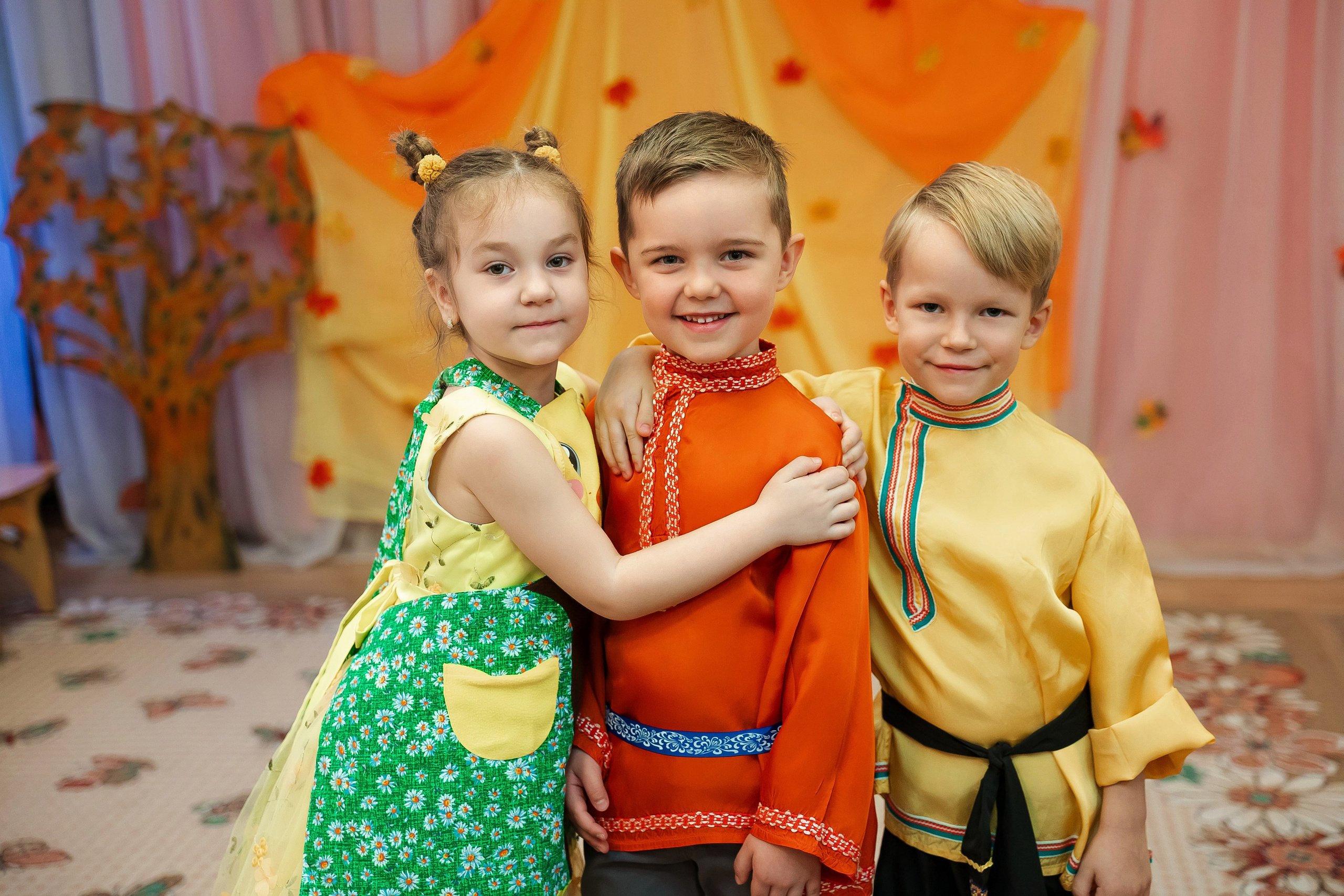 Осенний утренник. Семейный и детский фотограф в Москве Александра Мак