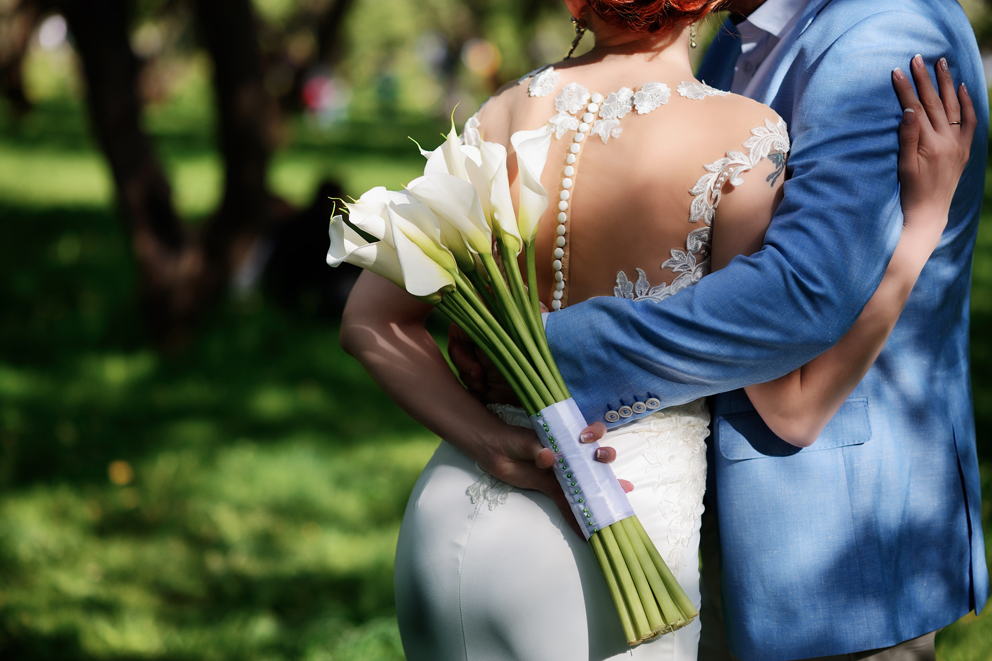 свадебный букет