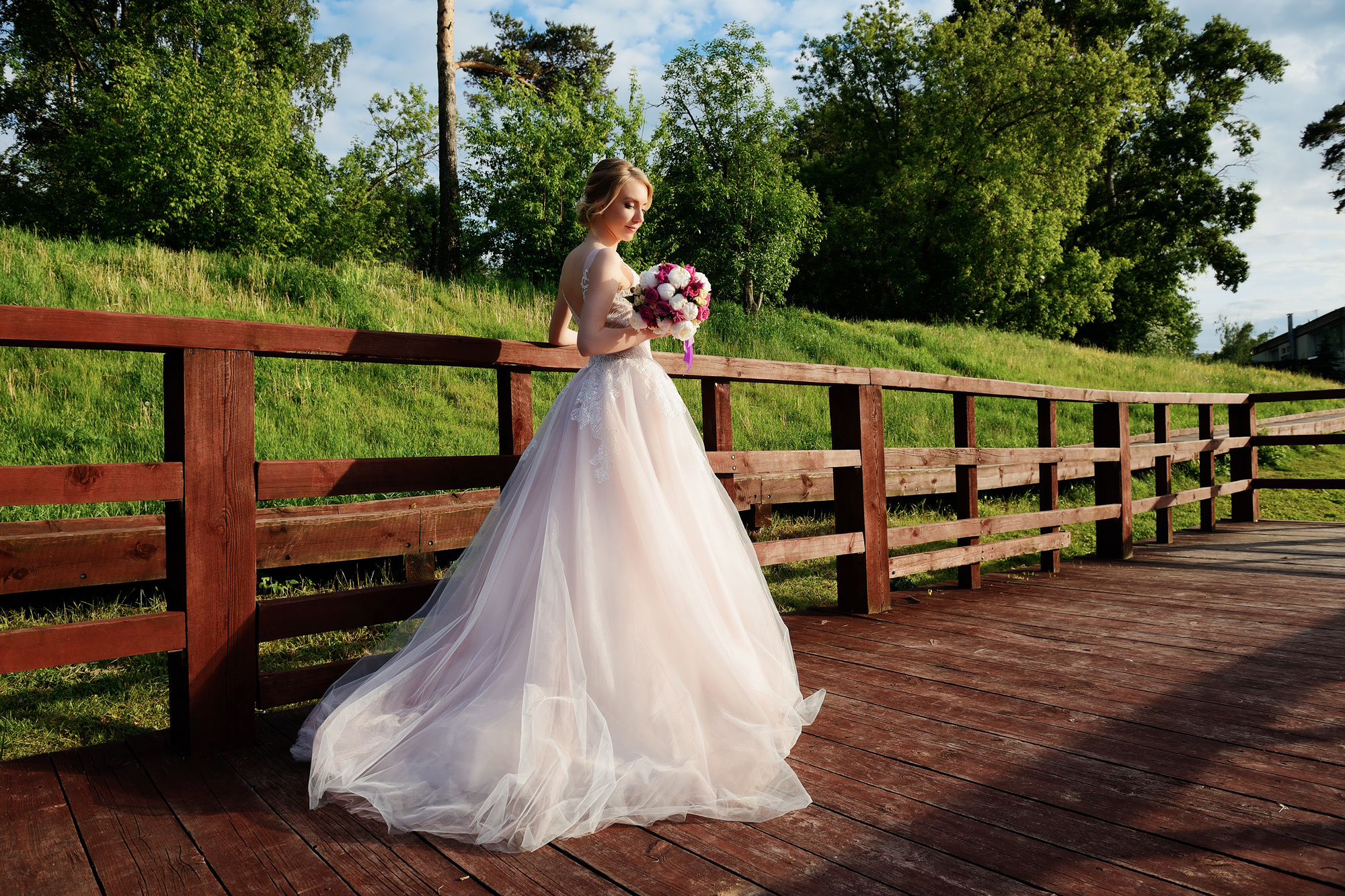 свадебное платье невесты