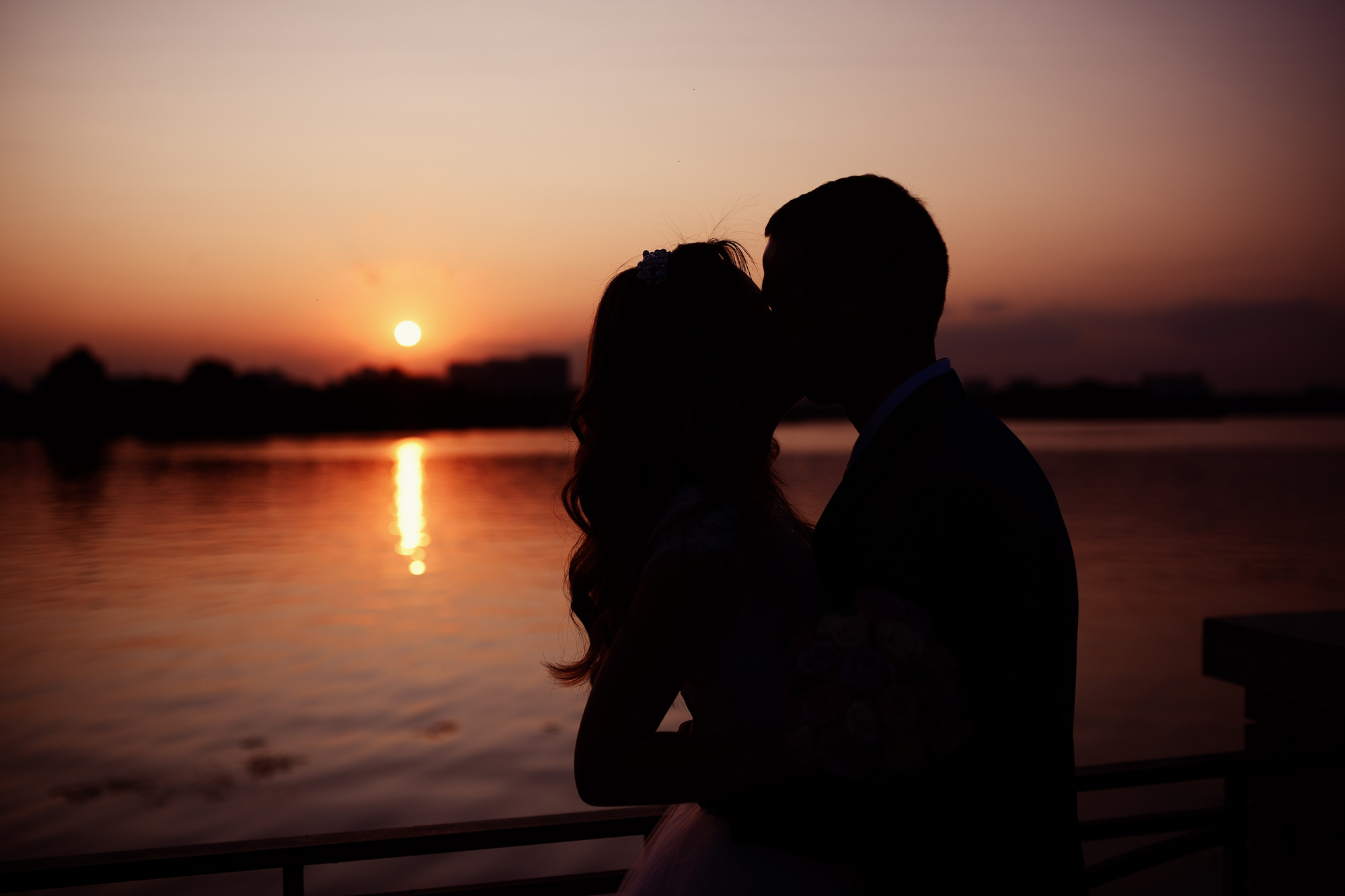 фотосессия на закате