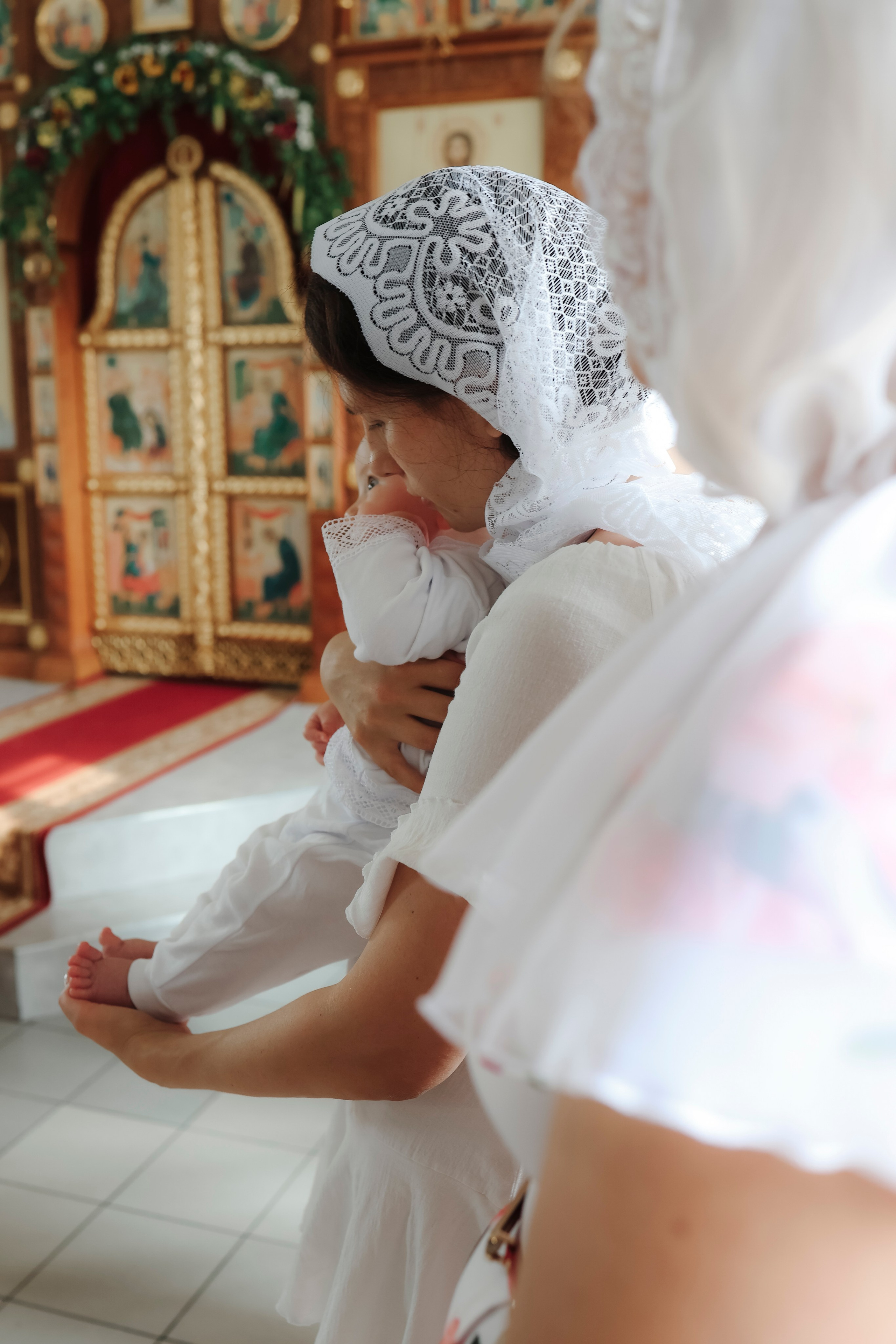 Крещение Гордея. Фотограф Новосибирск