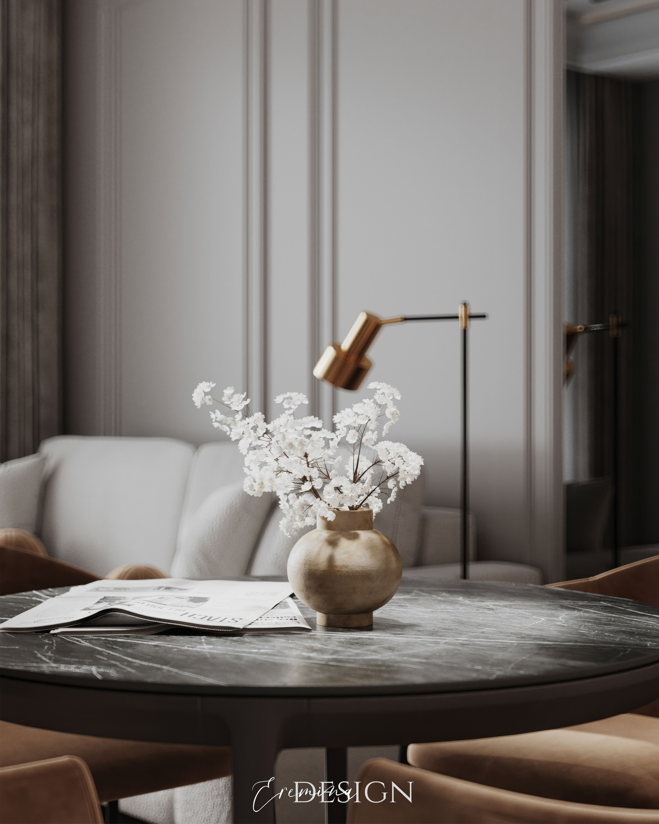 Квартира 62 м². Дизайнер интерьера Еремина Юлия