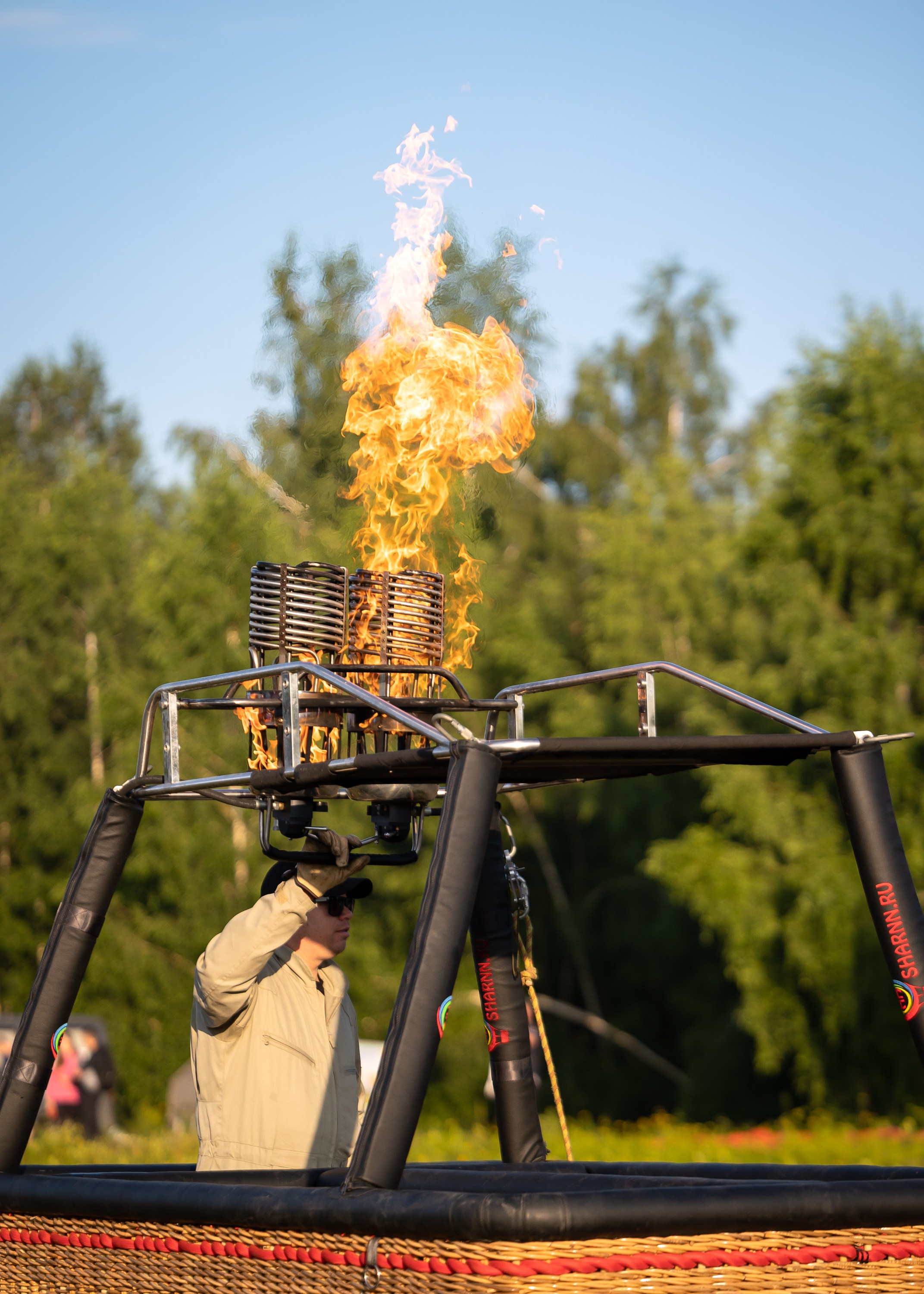 23-й фестиваль воздухоплавания «Золотое кольцо России» в Переславле-Залесском. Фотограф Владимир Охрименко