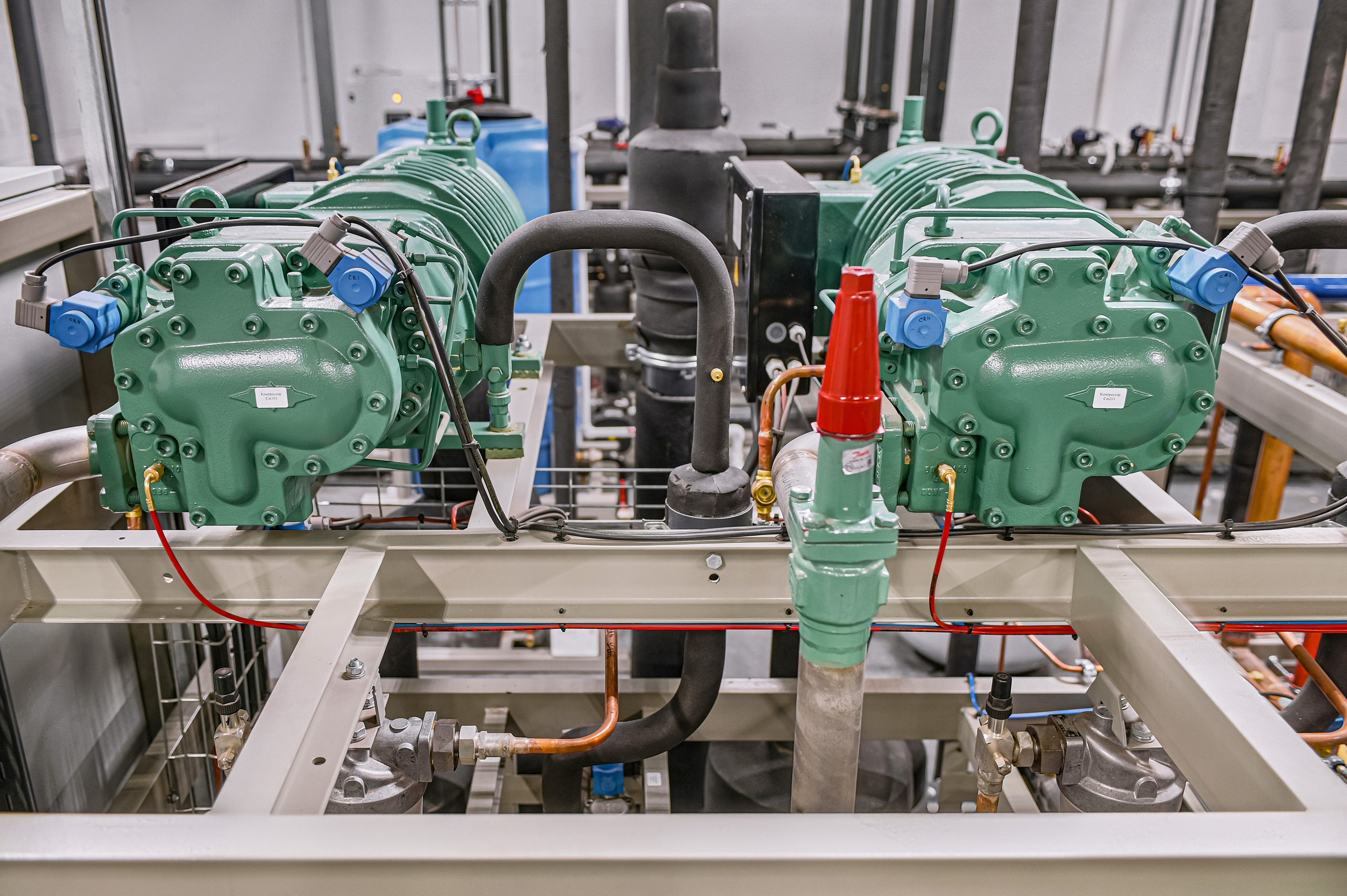 Ингениум — Инженерная система охлаждения для распределительного центра X5 Retail Group (Пятёрочка). Фотограф Яковлев Роман — Красноярск