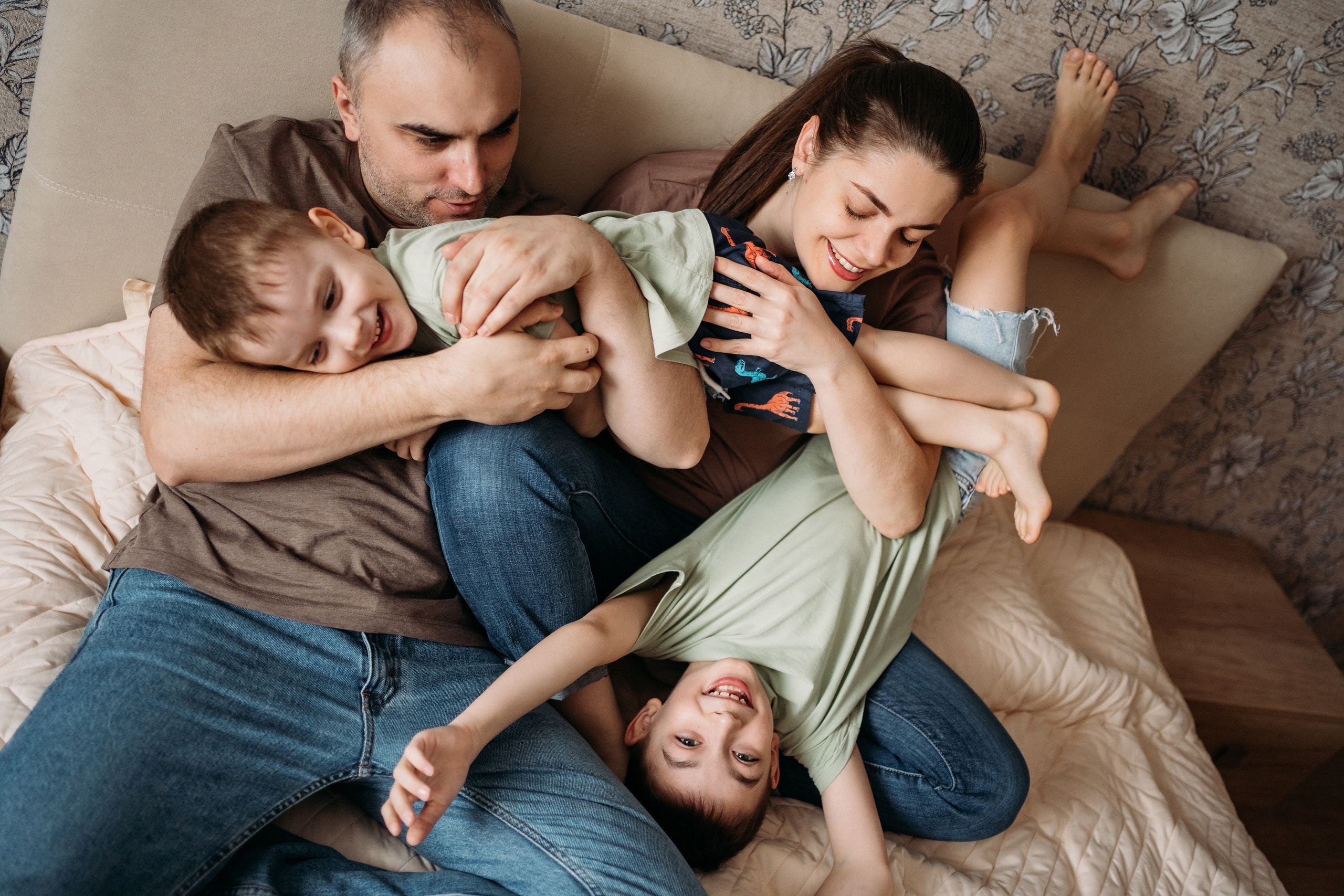 Домашние. Семейный фотограф в Омске Гординская Ирина