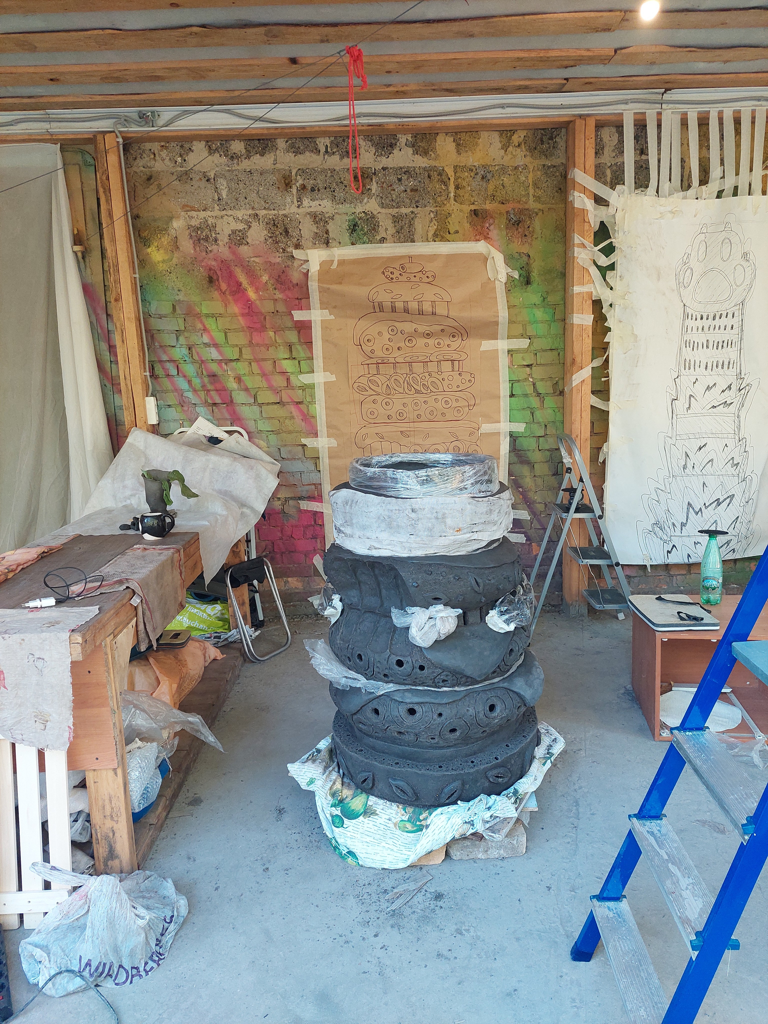 Гуслица 2022. Курс Татьяны Пунанс «Make Your Fire». Керамика с историей. Елена Рогалёва