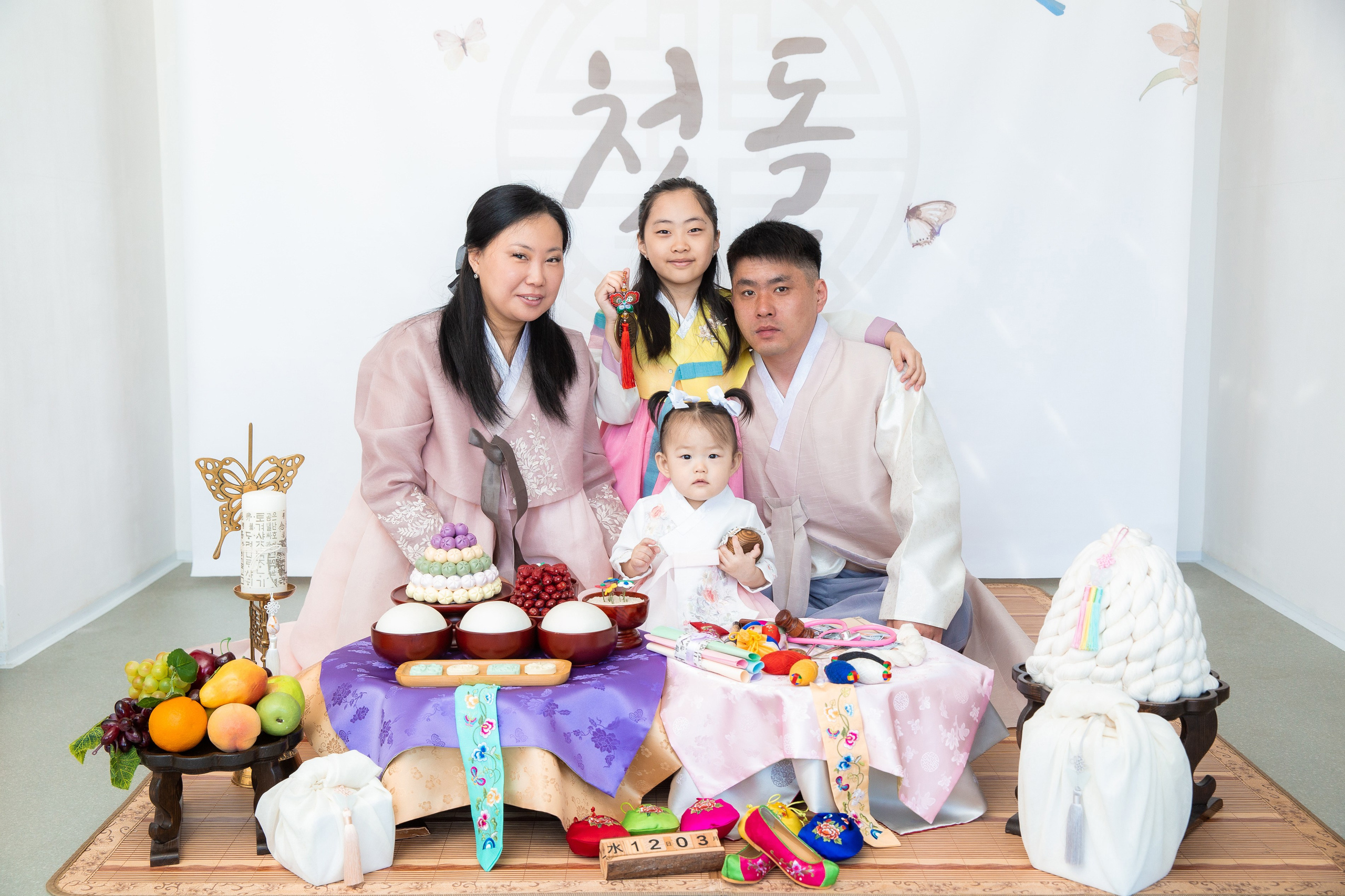 축돌 Утренняя церемония (семья). «Инбок» Фото студия