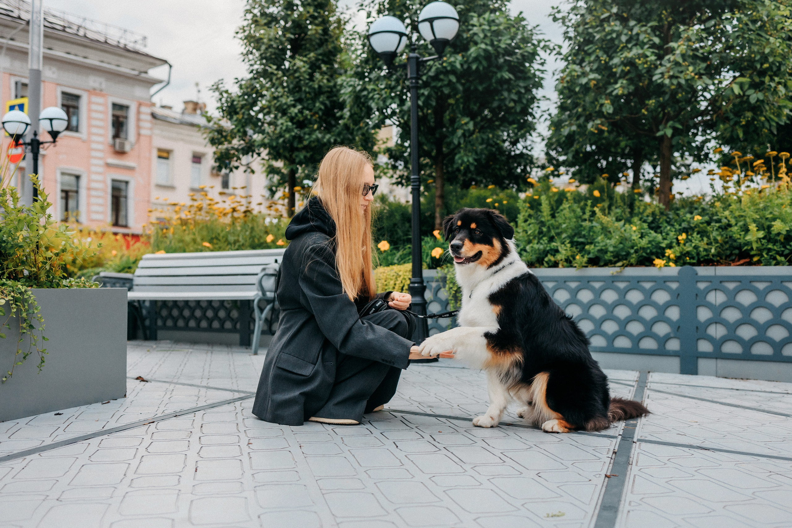 Лена и Рэй. Фотограф-анималист Елена Радченко, Москва