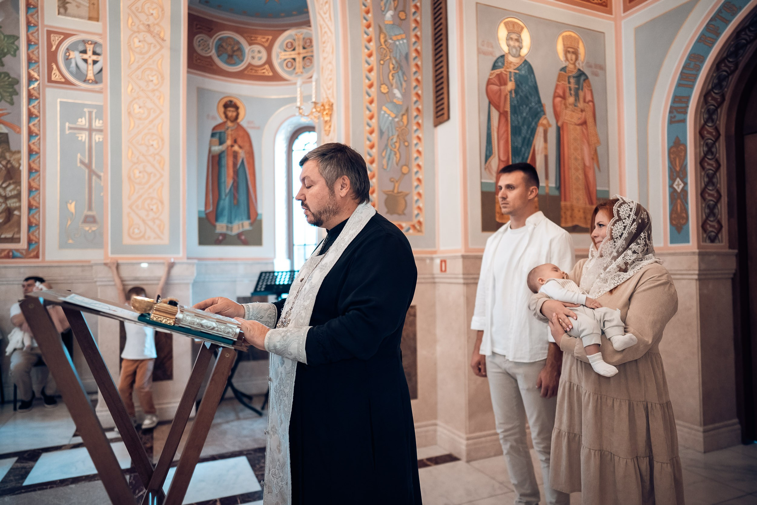 Крещение в Александро-Невском соборе Симферополь. Церковный фотограф Севастополь