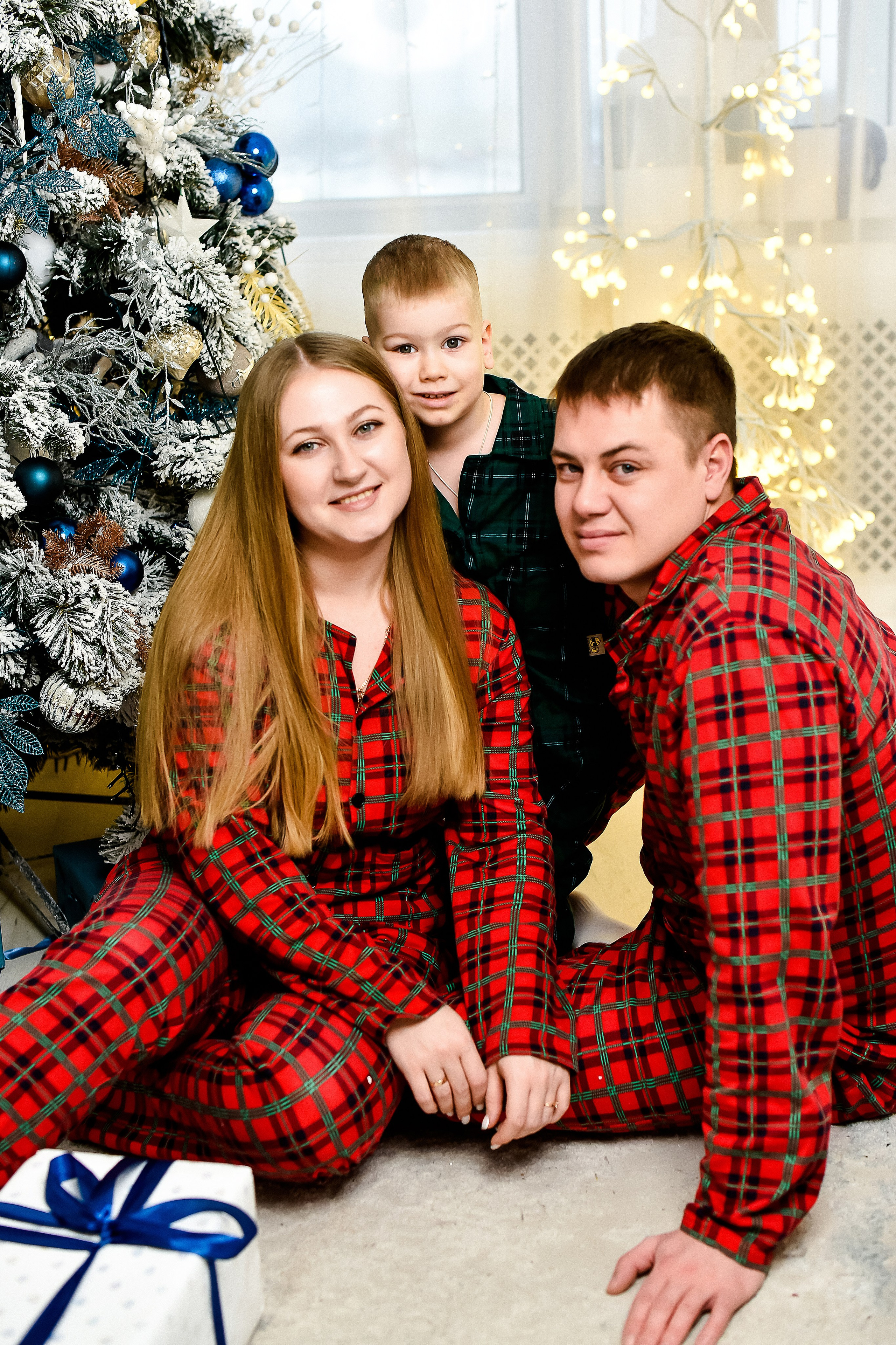 Семья Анны, Сергея и Вовочки