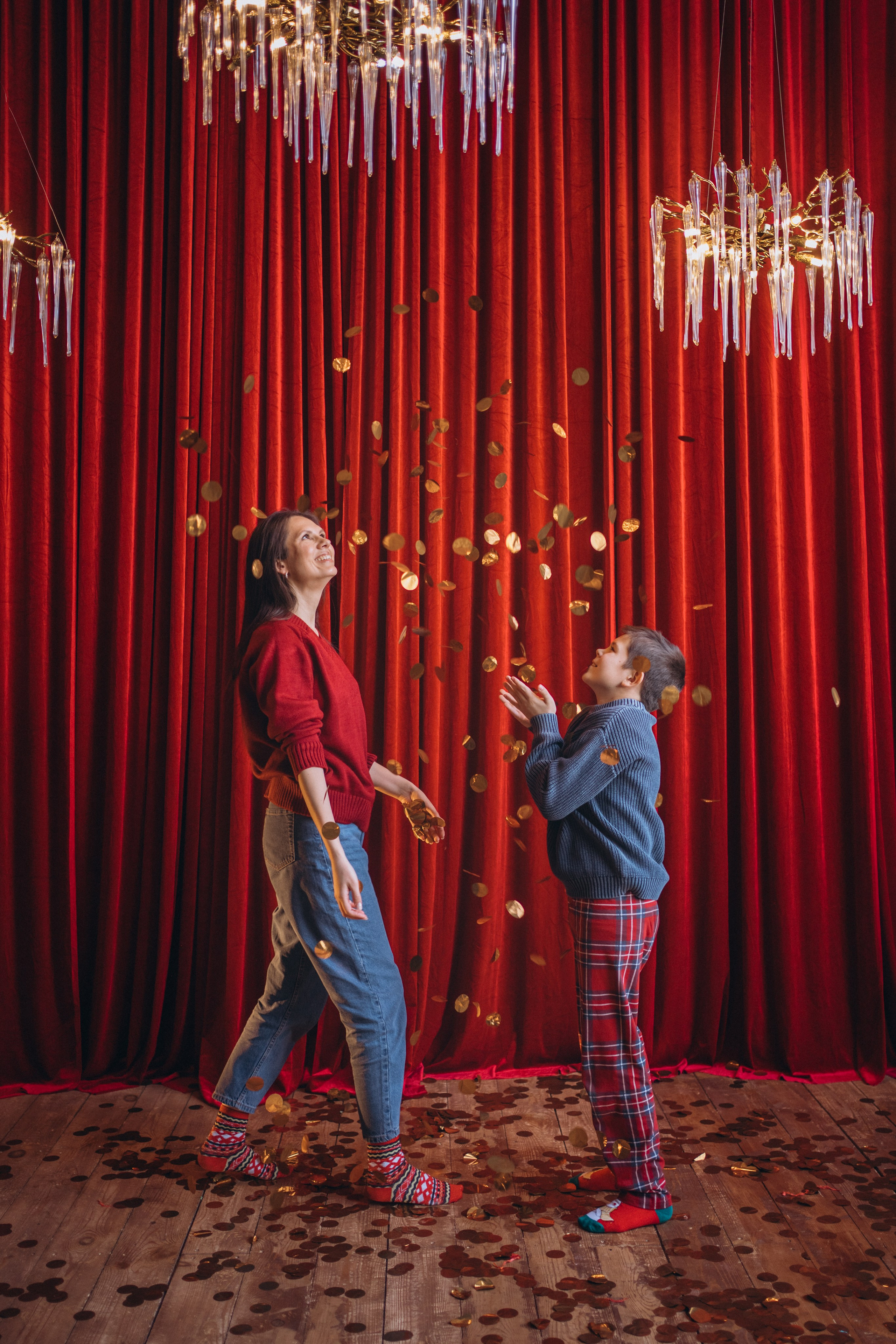 Новогодняя история. Семейный фотограф, фотосессия беременности в Новосибирске Кристина Киб