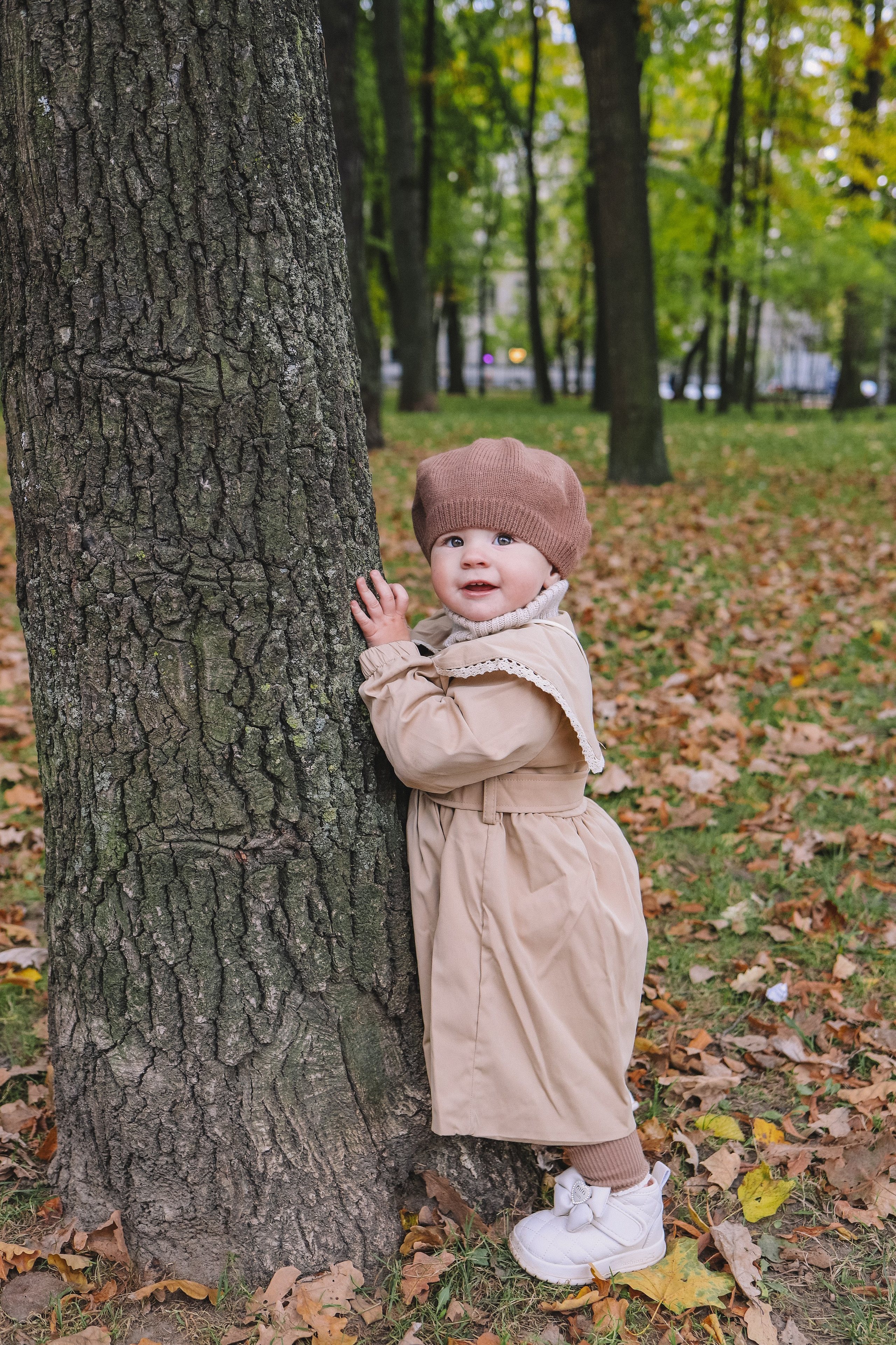 Мамы с дочками в осеннем парке. Фотограф Олеся Беляева | Санкт-Петербург и Ленобласть