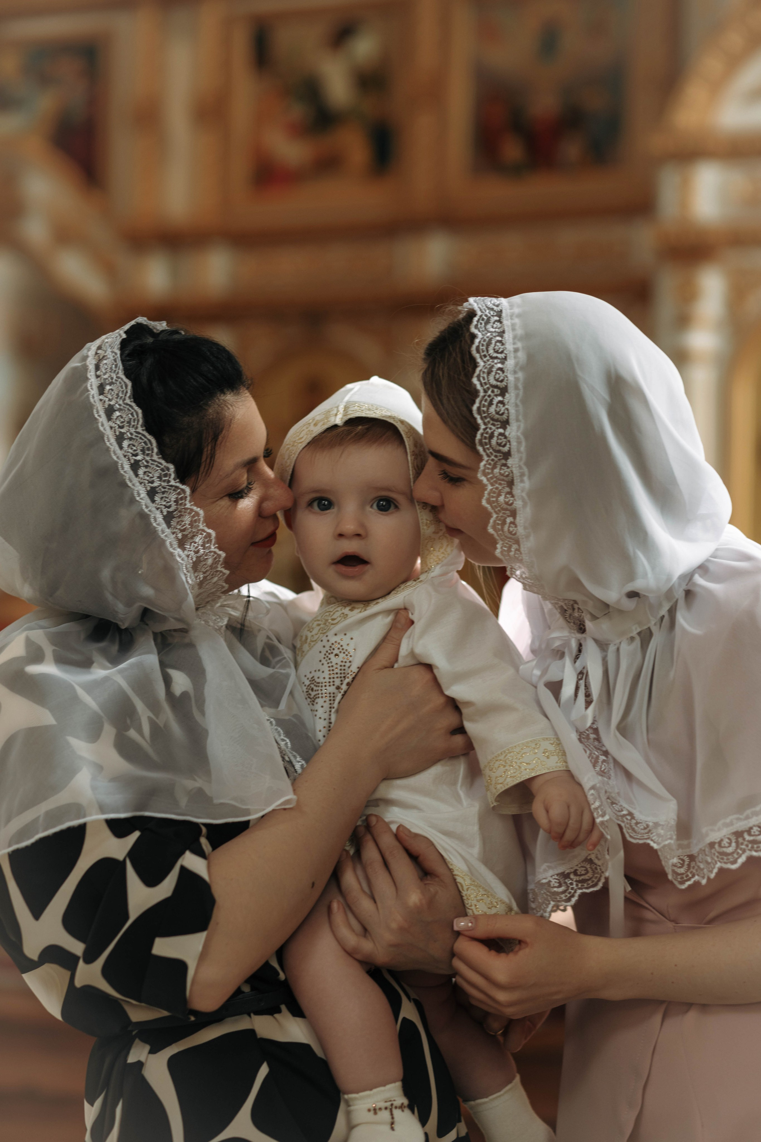 Таинство Крещения Даниила. Фотограф Сальск Катерина