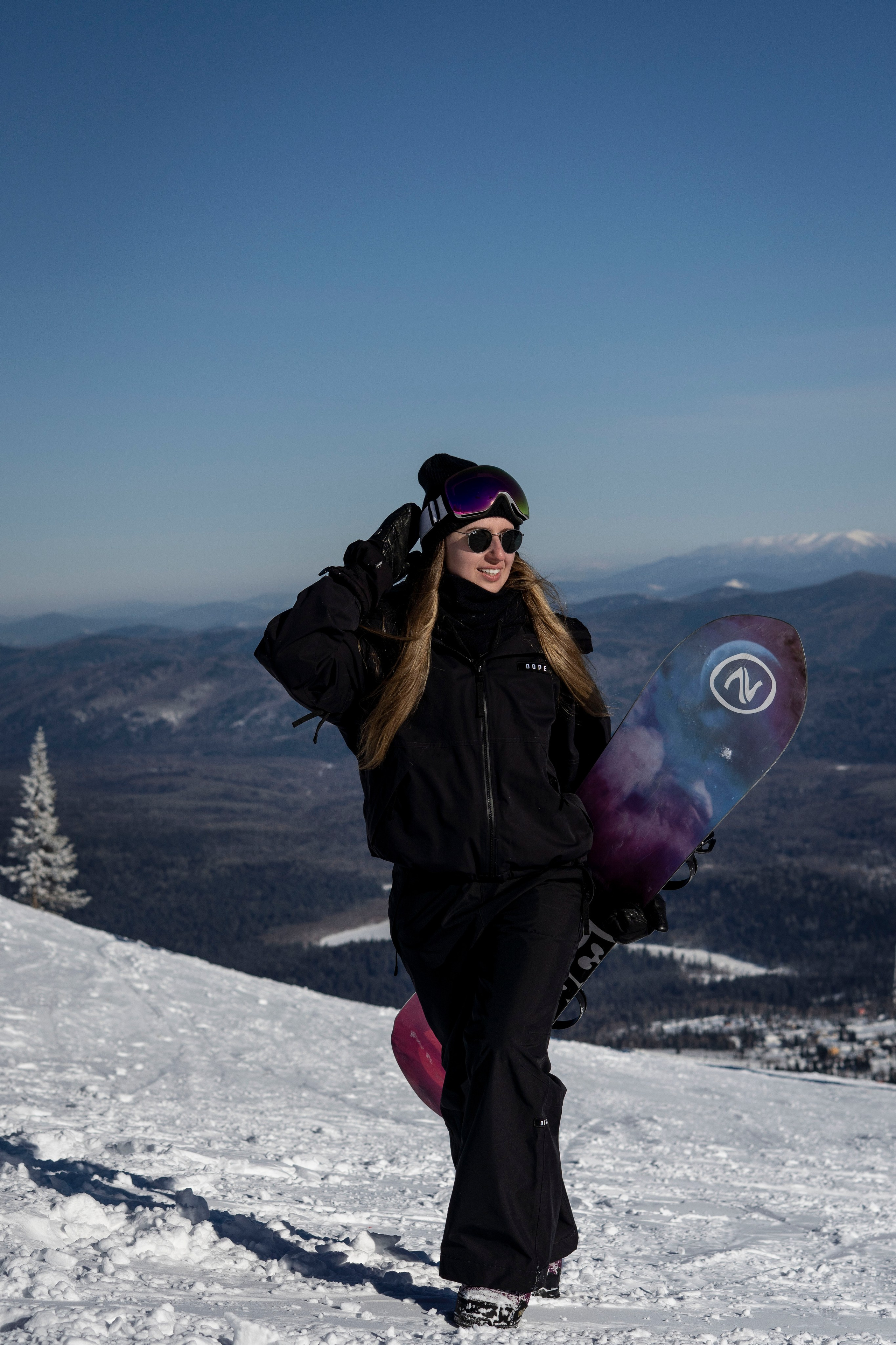 Фотосессия на вершине. Анастасия Паршукова — фотограф Шерегеш Новосибирск