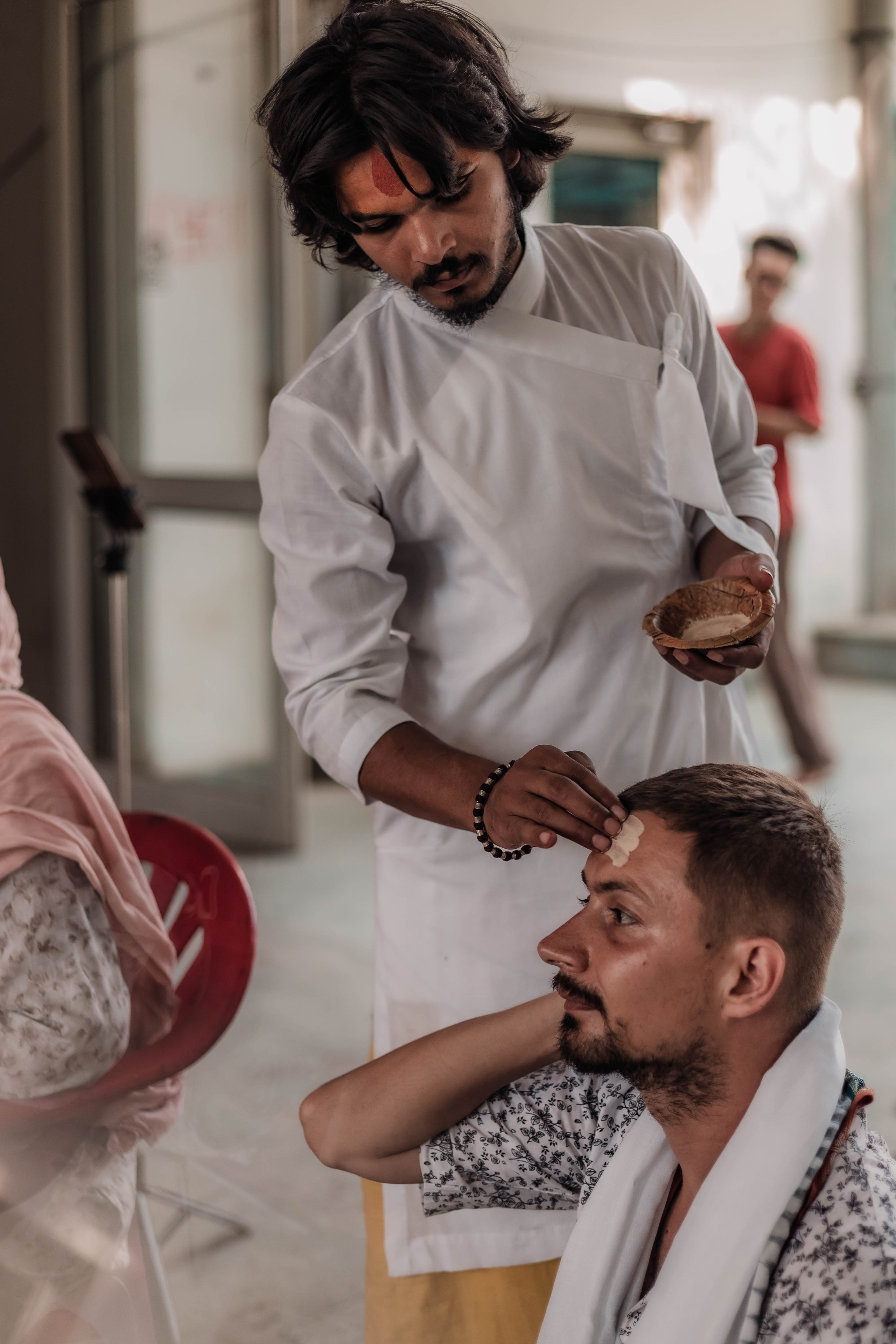 Pitri Paksha yagyas & poojas Devraha Baba ji ashram. Mariam Bagdasaryan