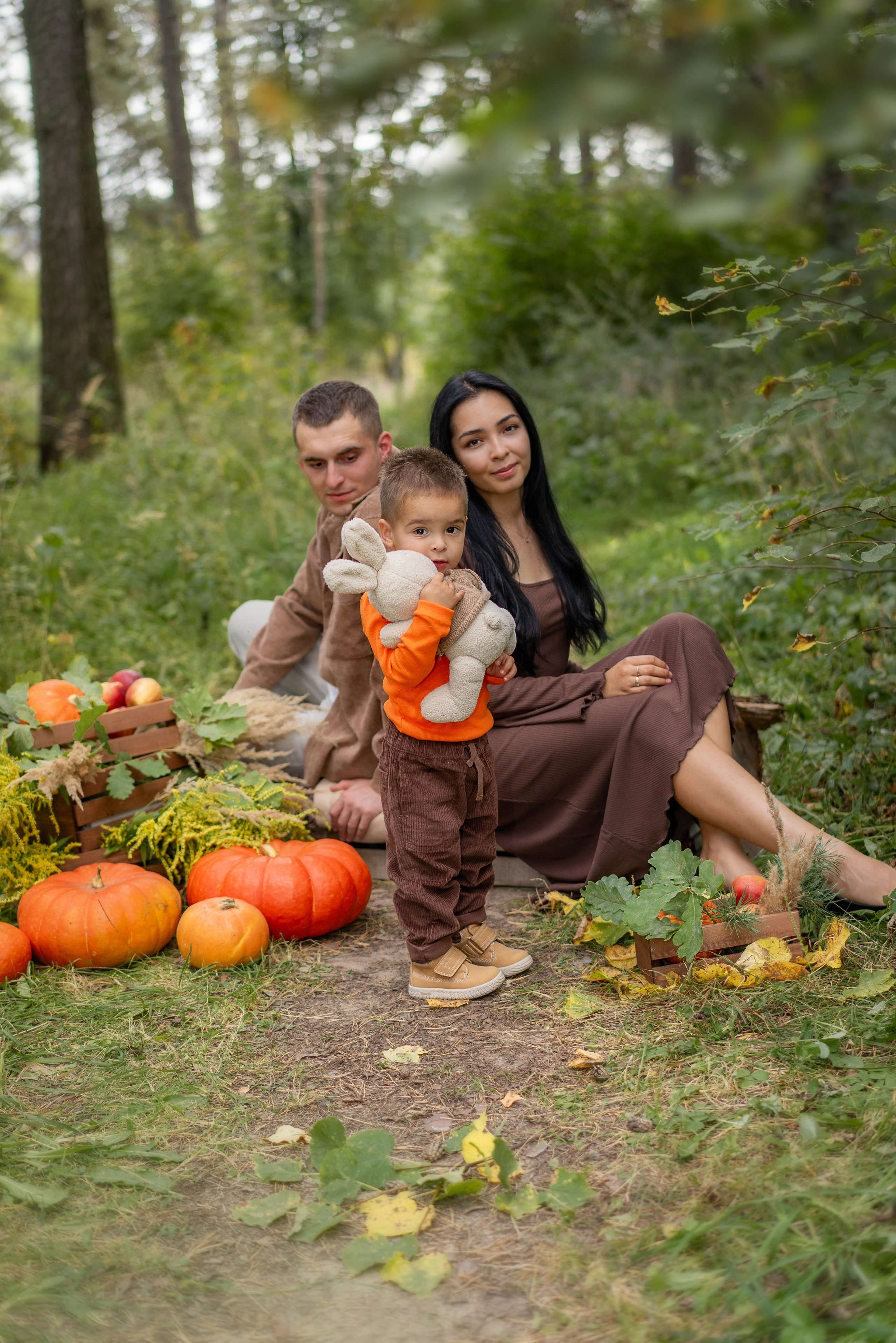 Осенняя семейная