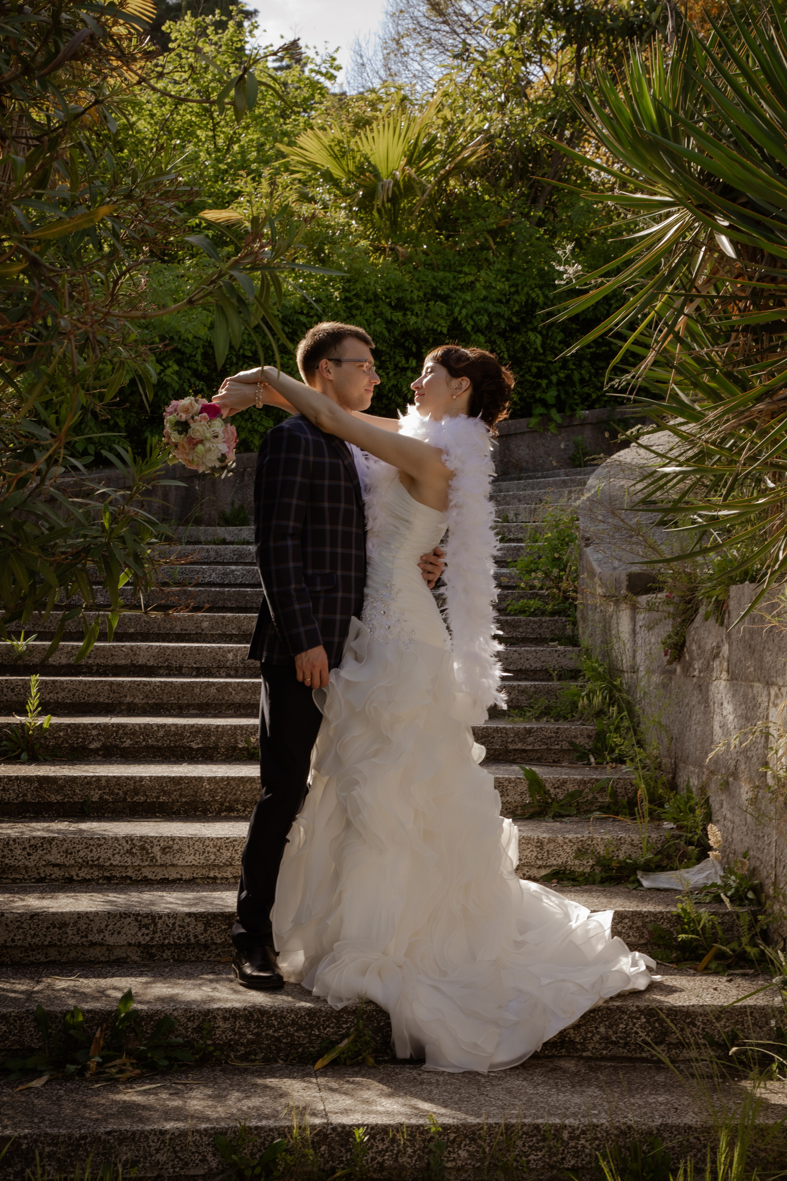 Свадьба. Алина и Стас. Свадебный фотограф в Сочи Наири