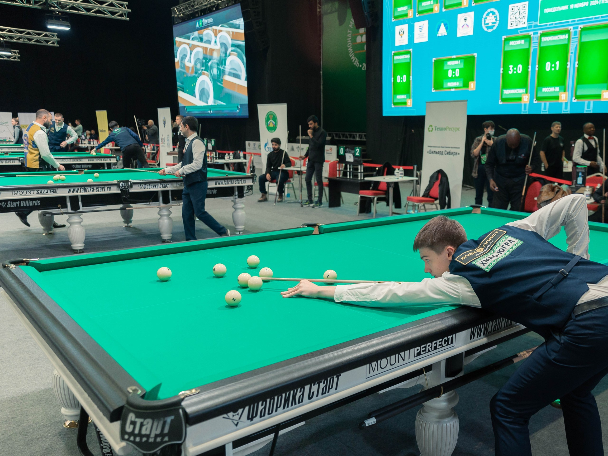 Чемпионат мира по бильярду. Экспоцентр. Репортажный фотограф в Новосибирске Алена Помазунова