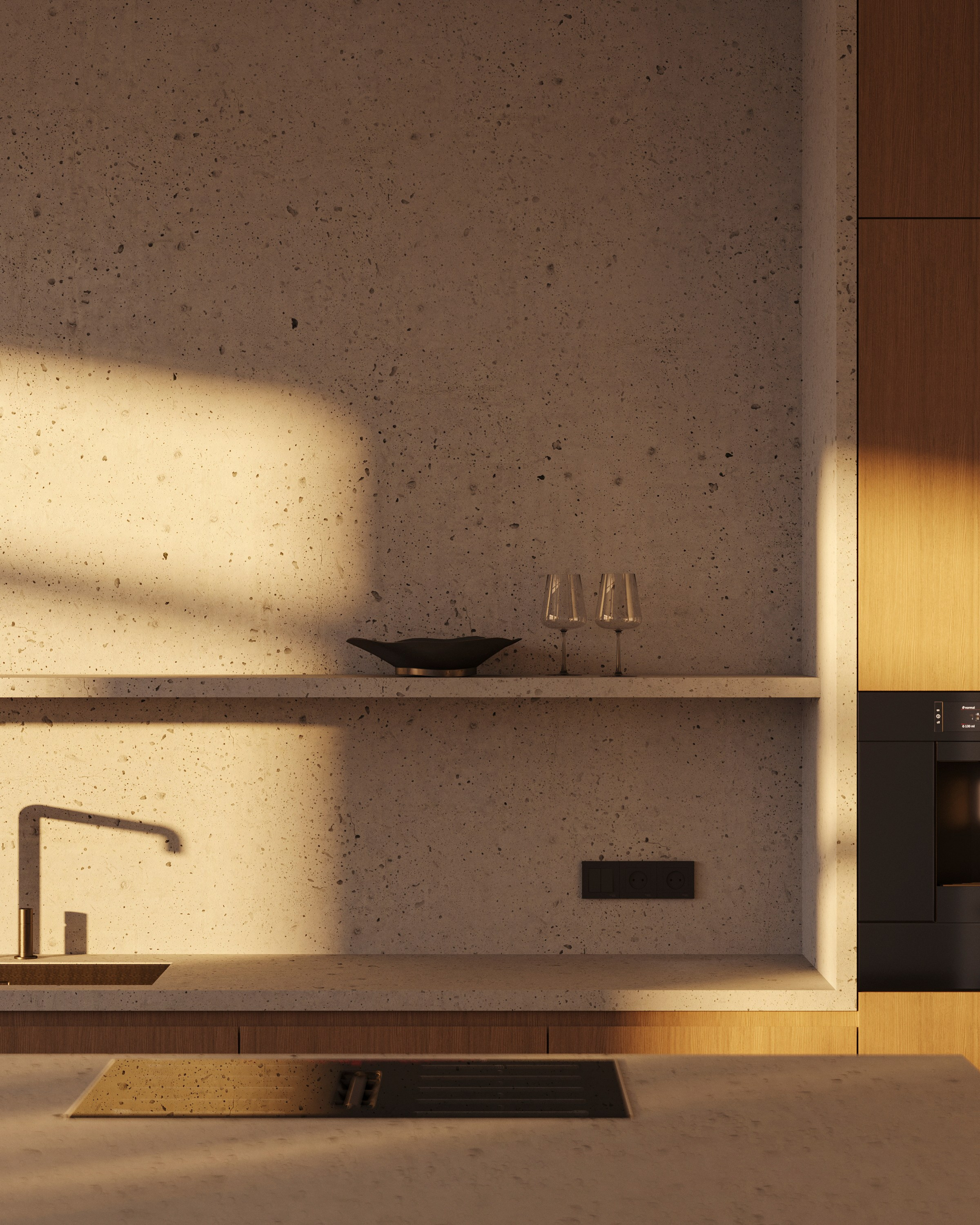 URBAN RETREAT | ANNE KIREEVA DESIGN. Interior Visualization by Valerie Stetyukevich